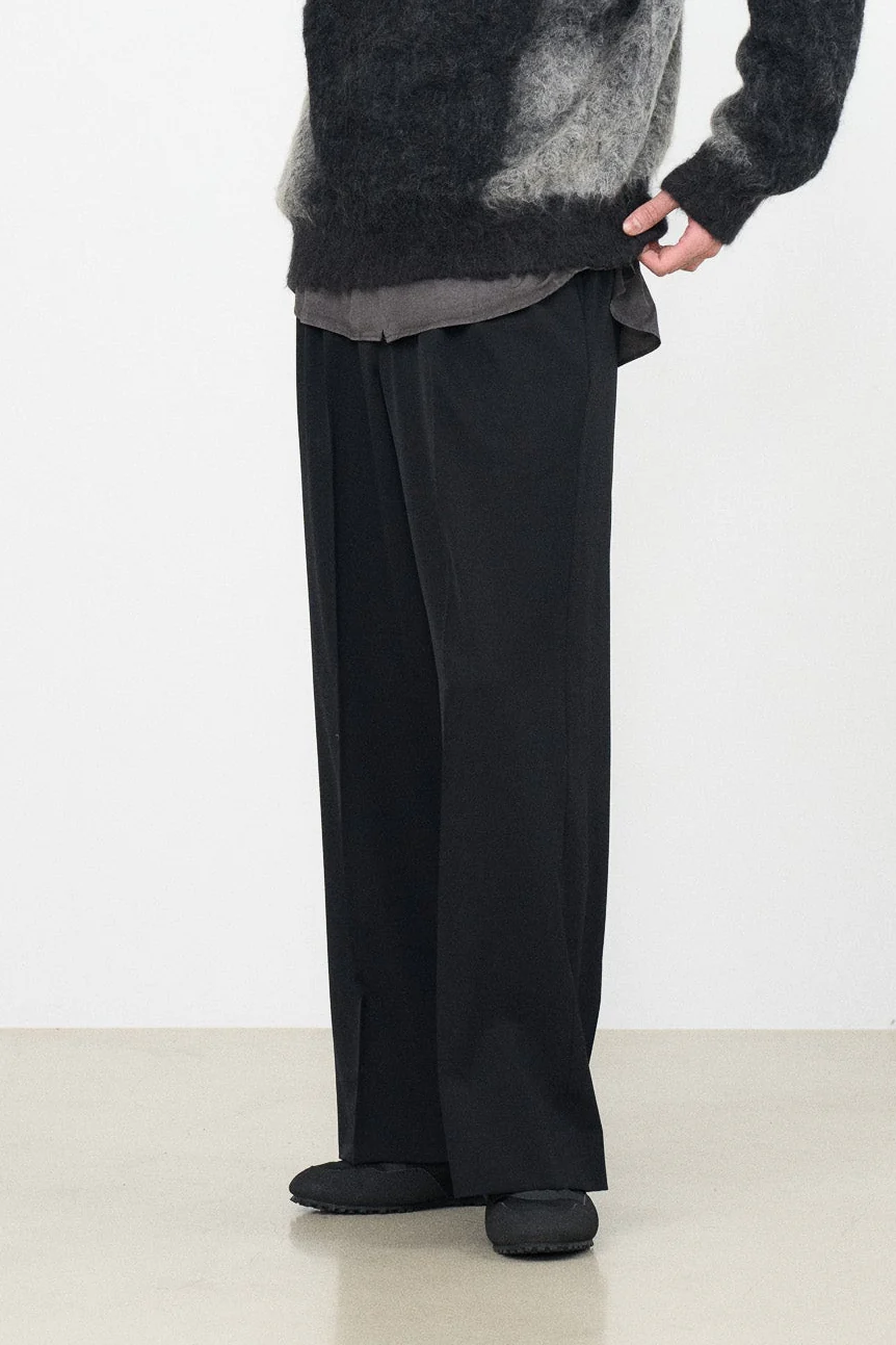 YOKE×Graphpaper Fulled Wool 3pleated Wide-Leg Trousers - Image 10