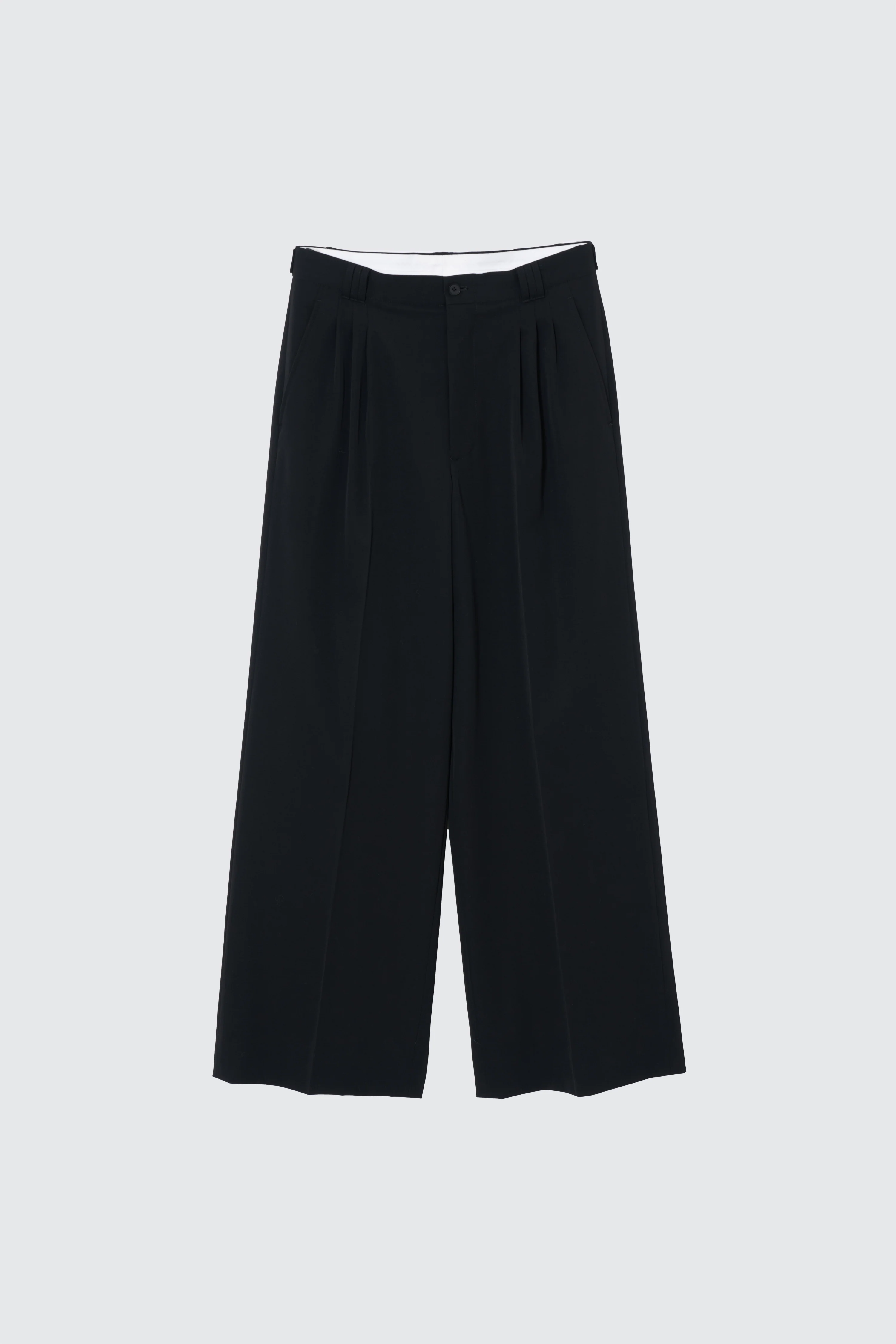 YOKE×Graphpaper Fulled Wool 3pleated Wide-Leg Trousers - Image 9