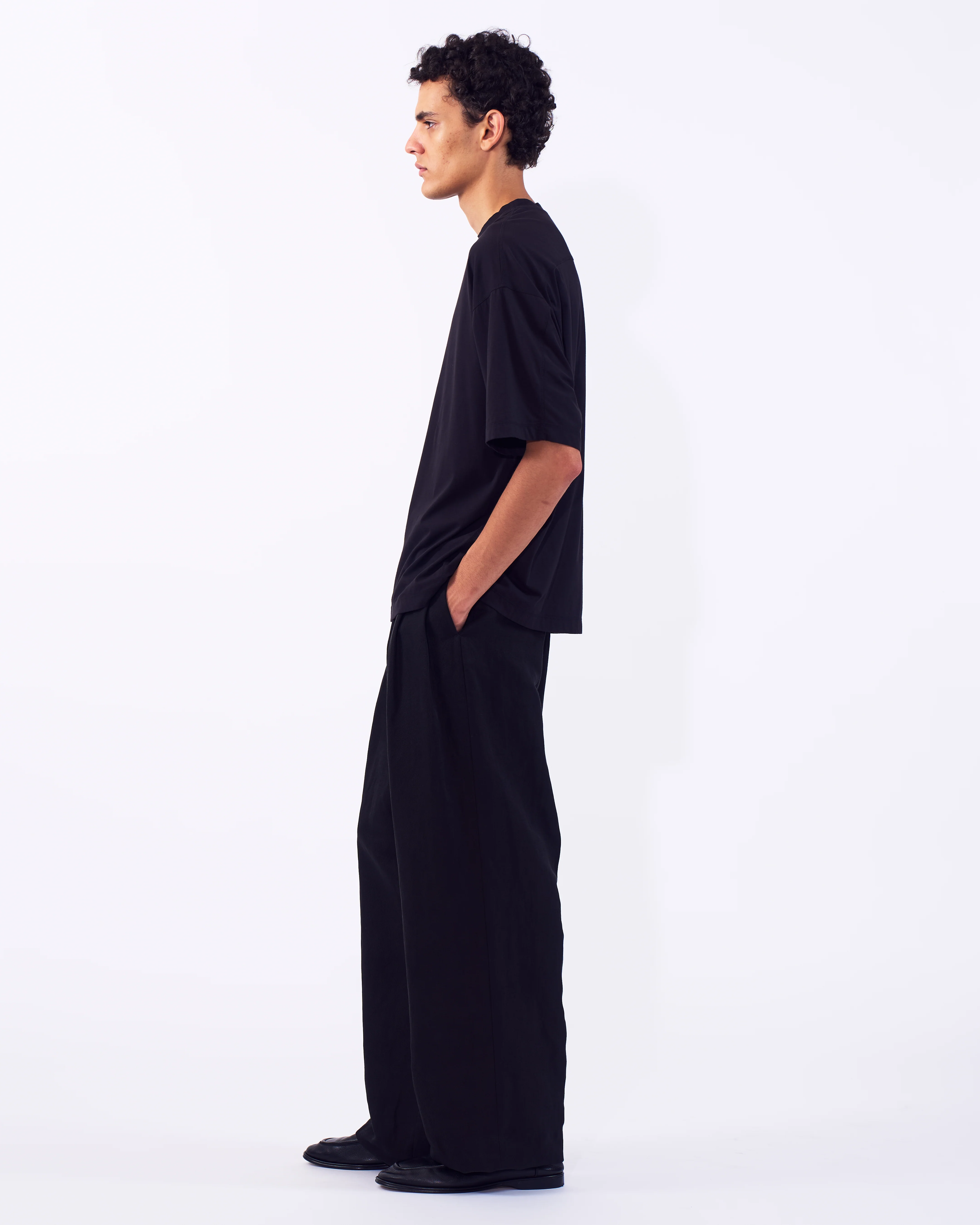 46G Suvin Cotton YOKE T-shirt - Image 4