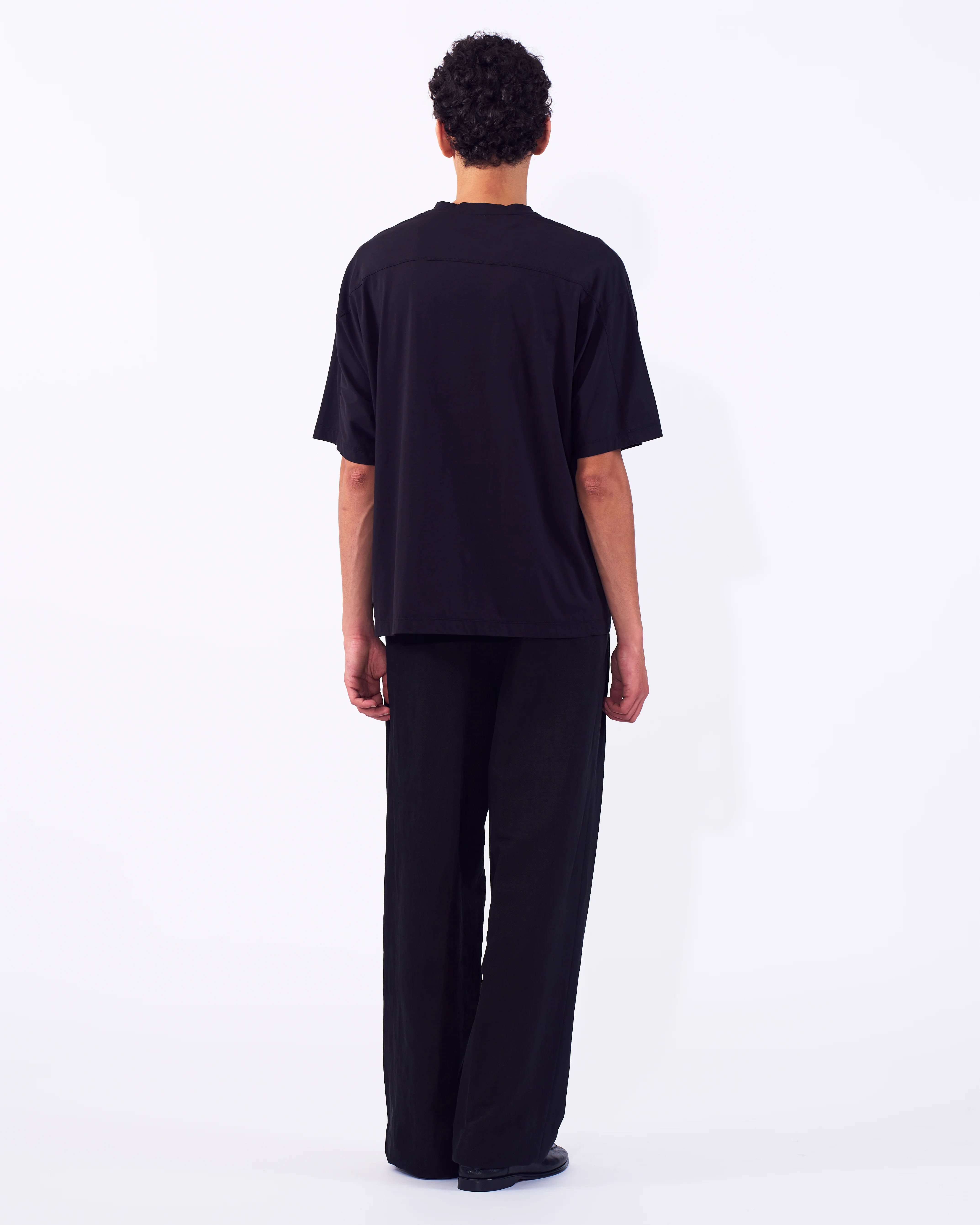 46G Suvin Cotton YOKE T-shirt - Image 5