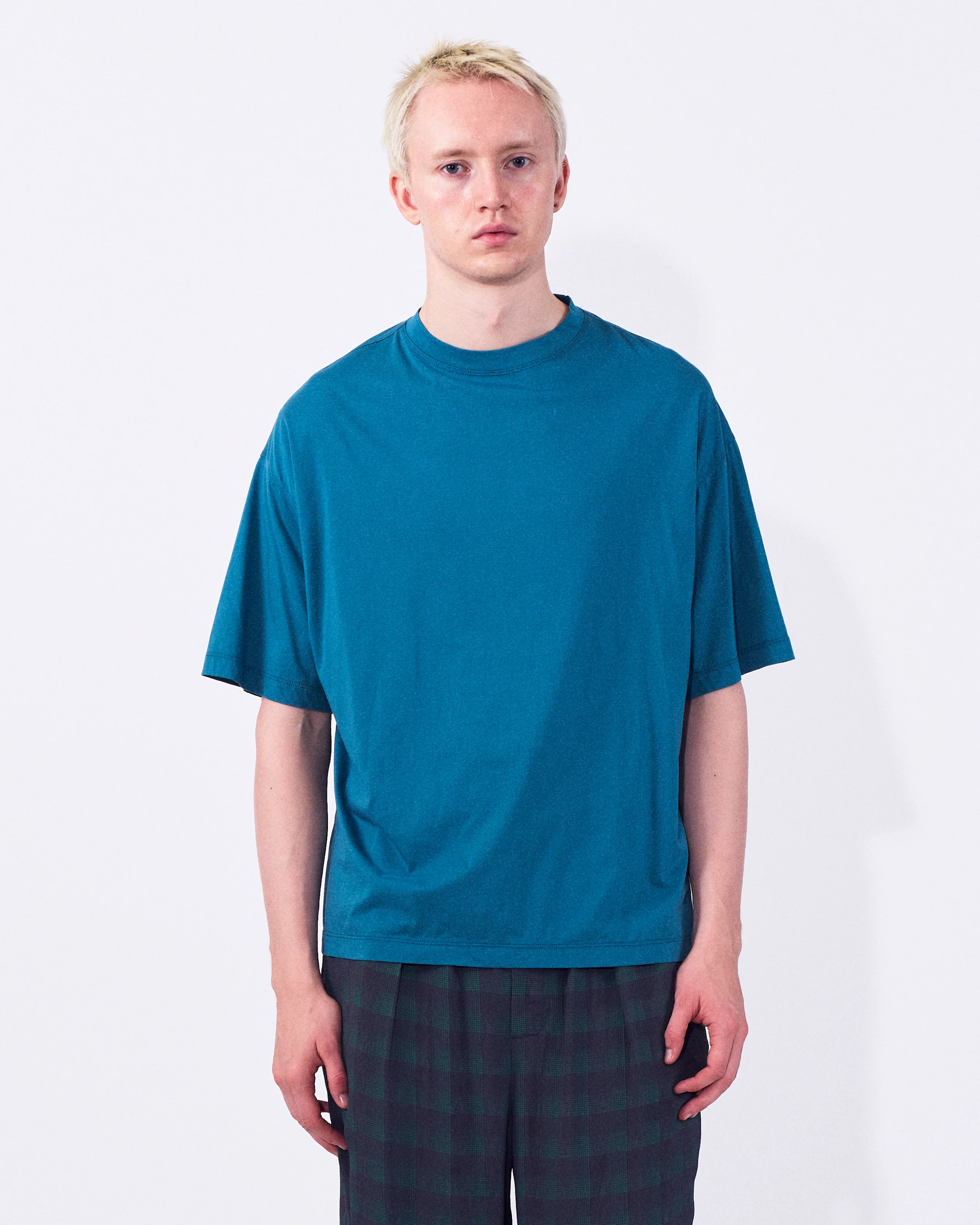 46G Suvin Cotton YOKE T-shirt - Image 8