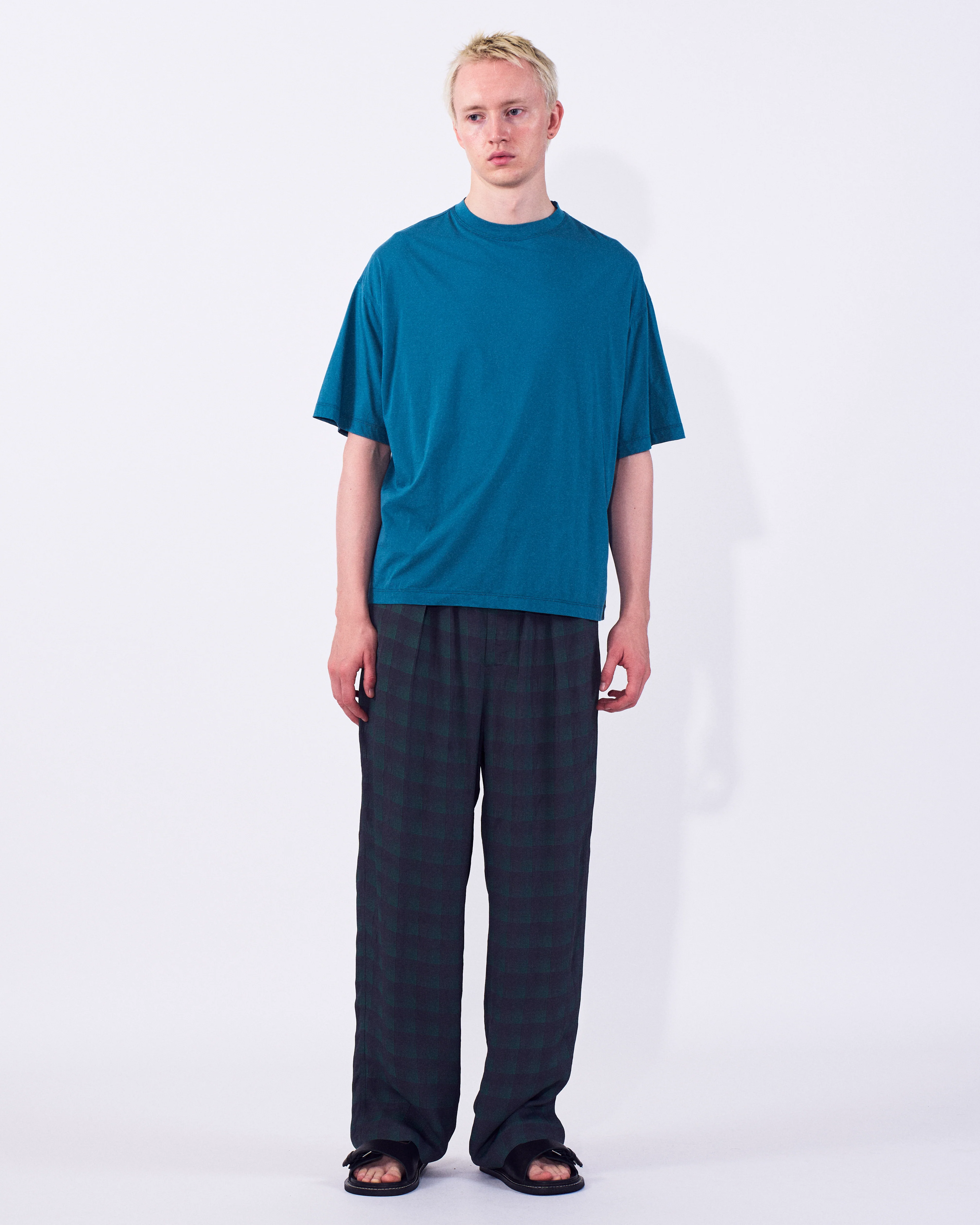 46G Suvin Cotton YOKE T-shirt - Image 9
