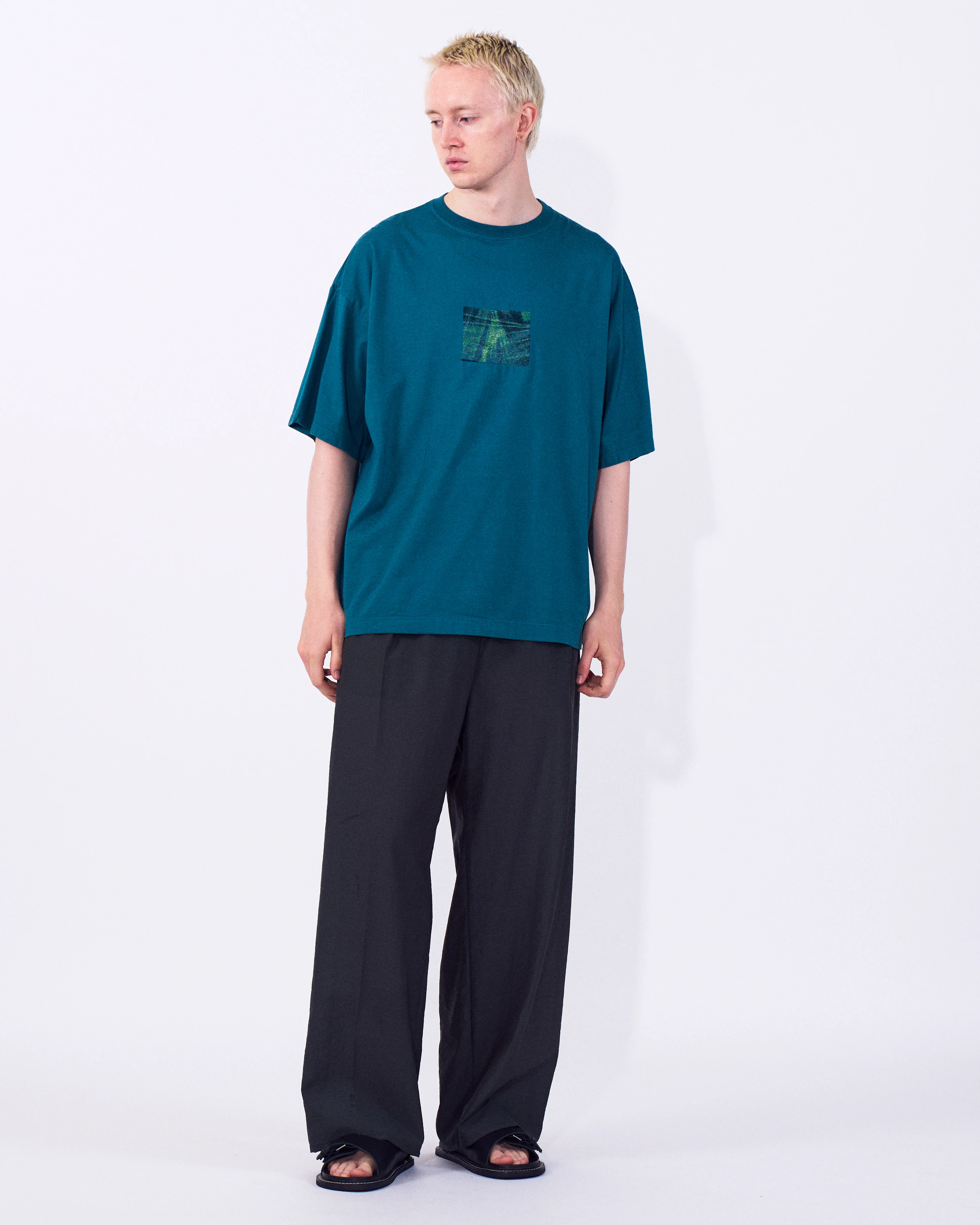 Abstract Embroited T-shirt - Image 7