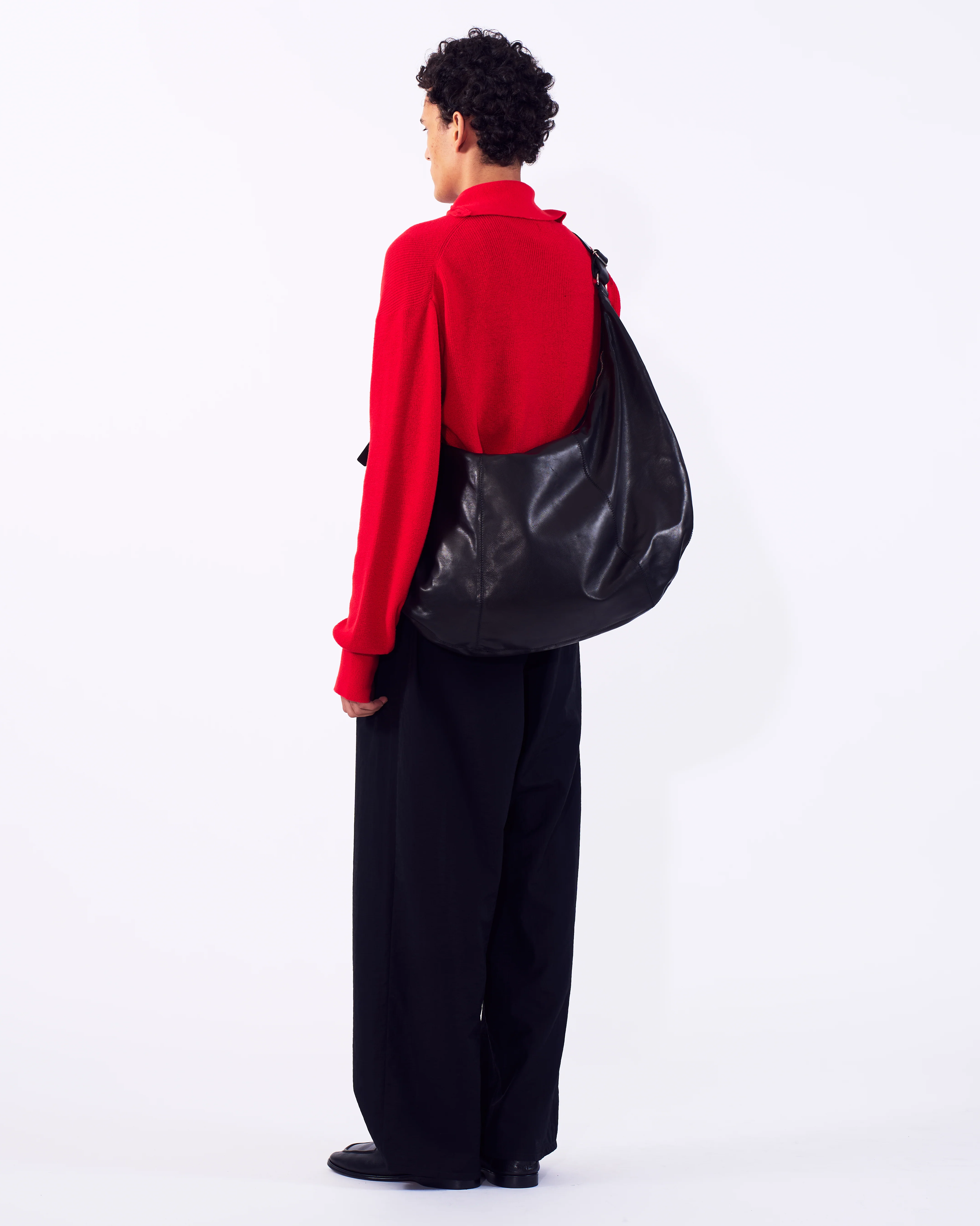 Carf Leather Circle Bag - Image 4
