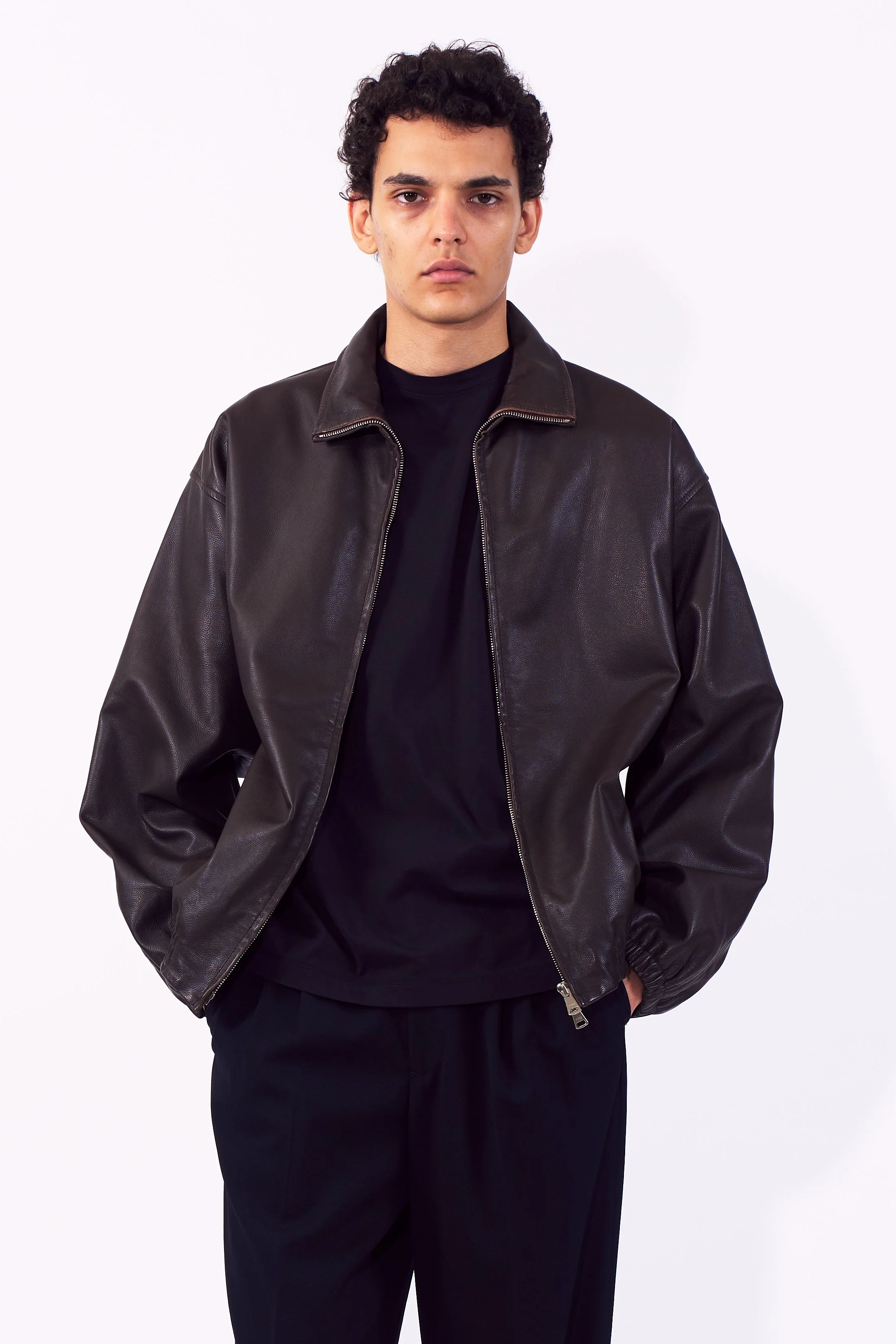 Carf Leather Truck Jacket - Image 7