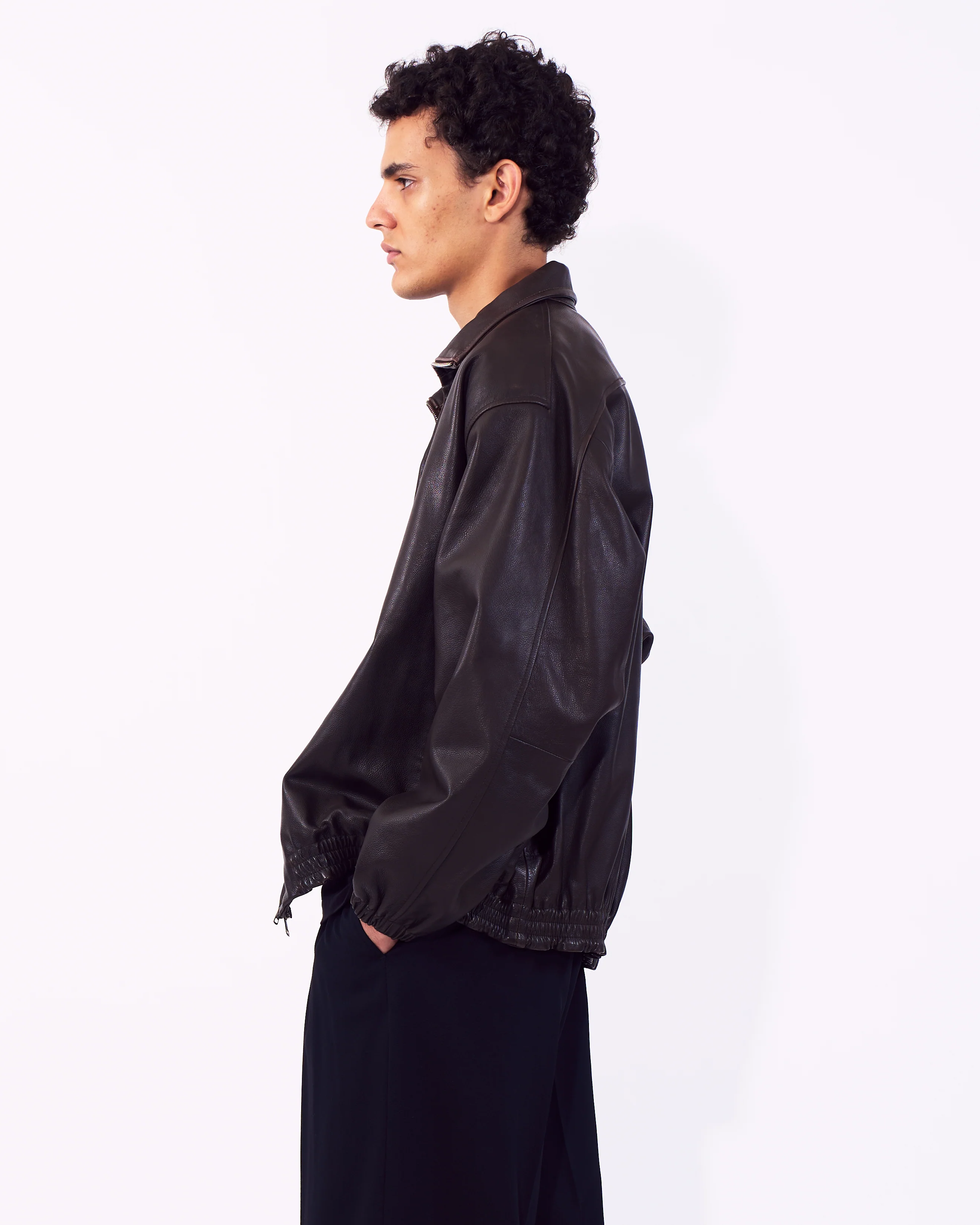 Carf Leather Truck Jacket - Image 8