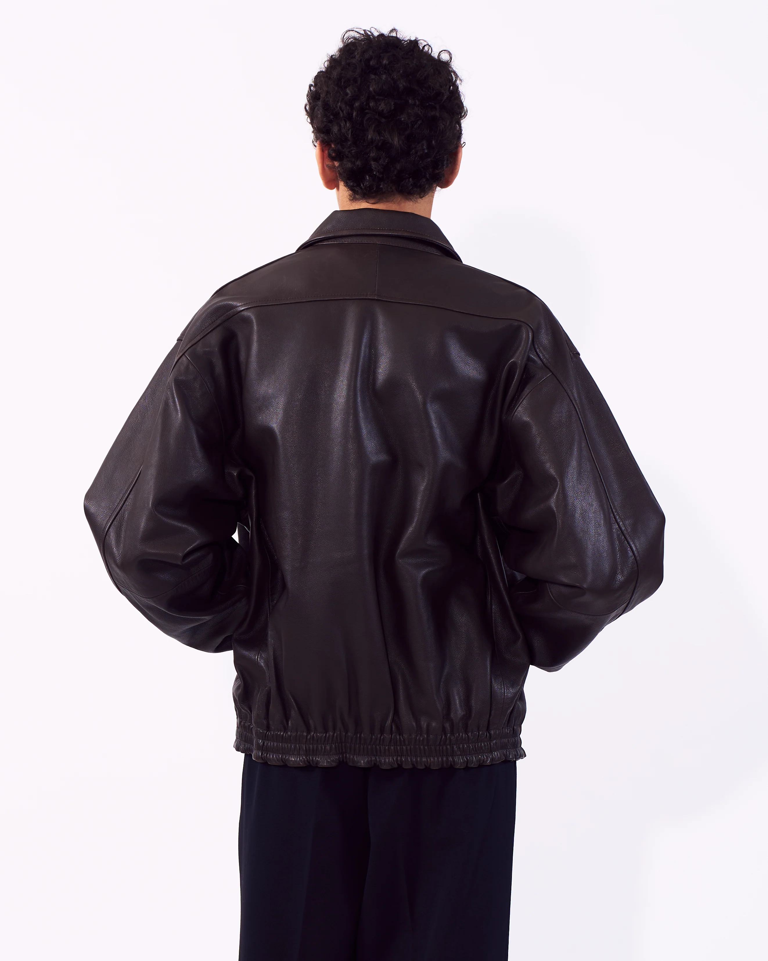 Carf Leather Truck Jacket - Image 9