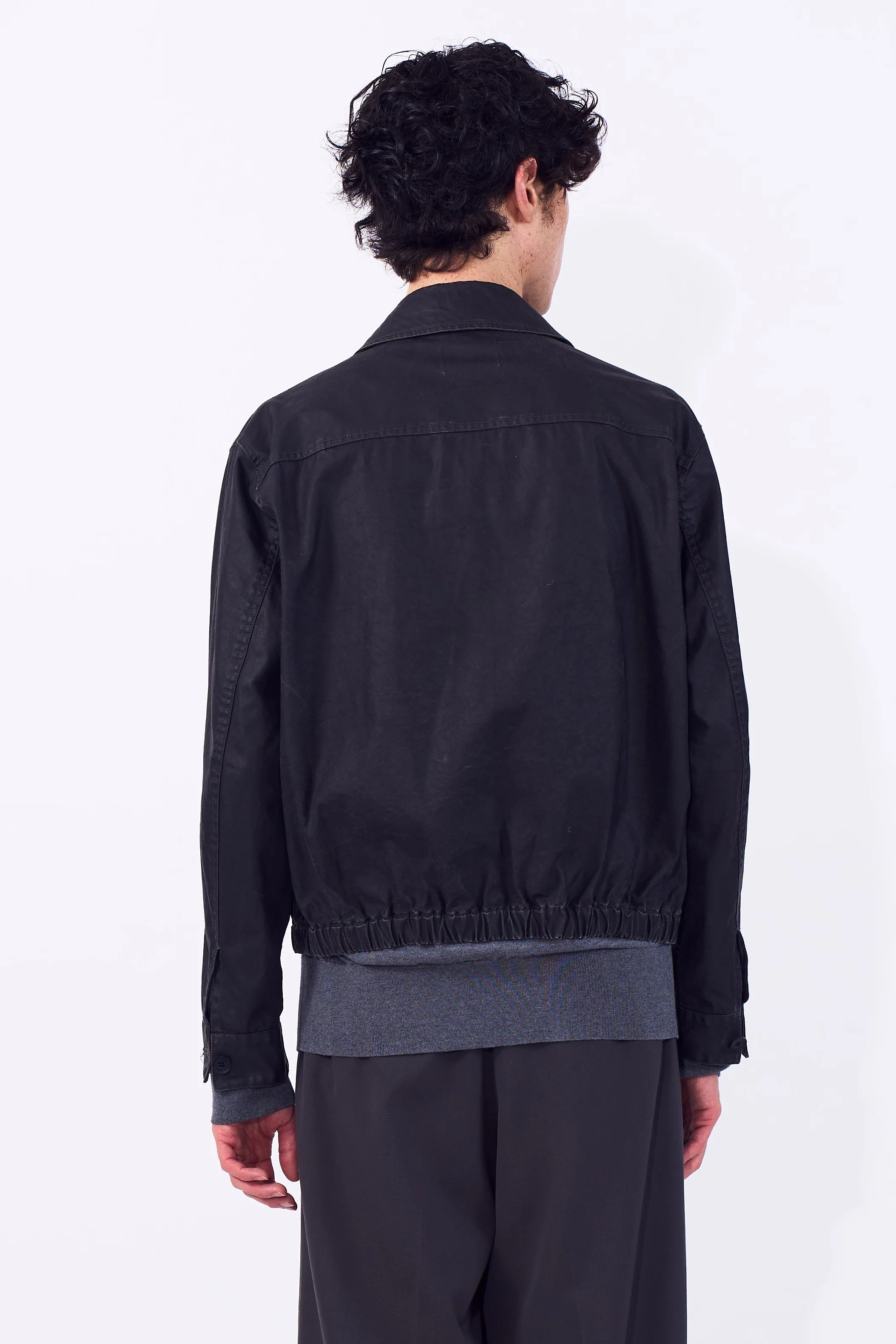 Coating Cotton Drizzler Jacket - Image 4