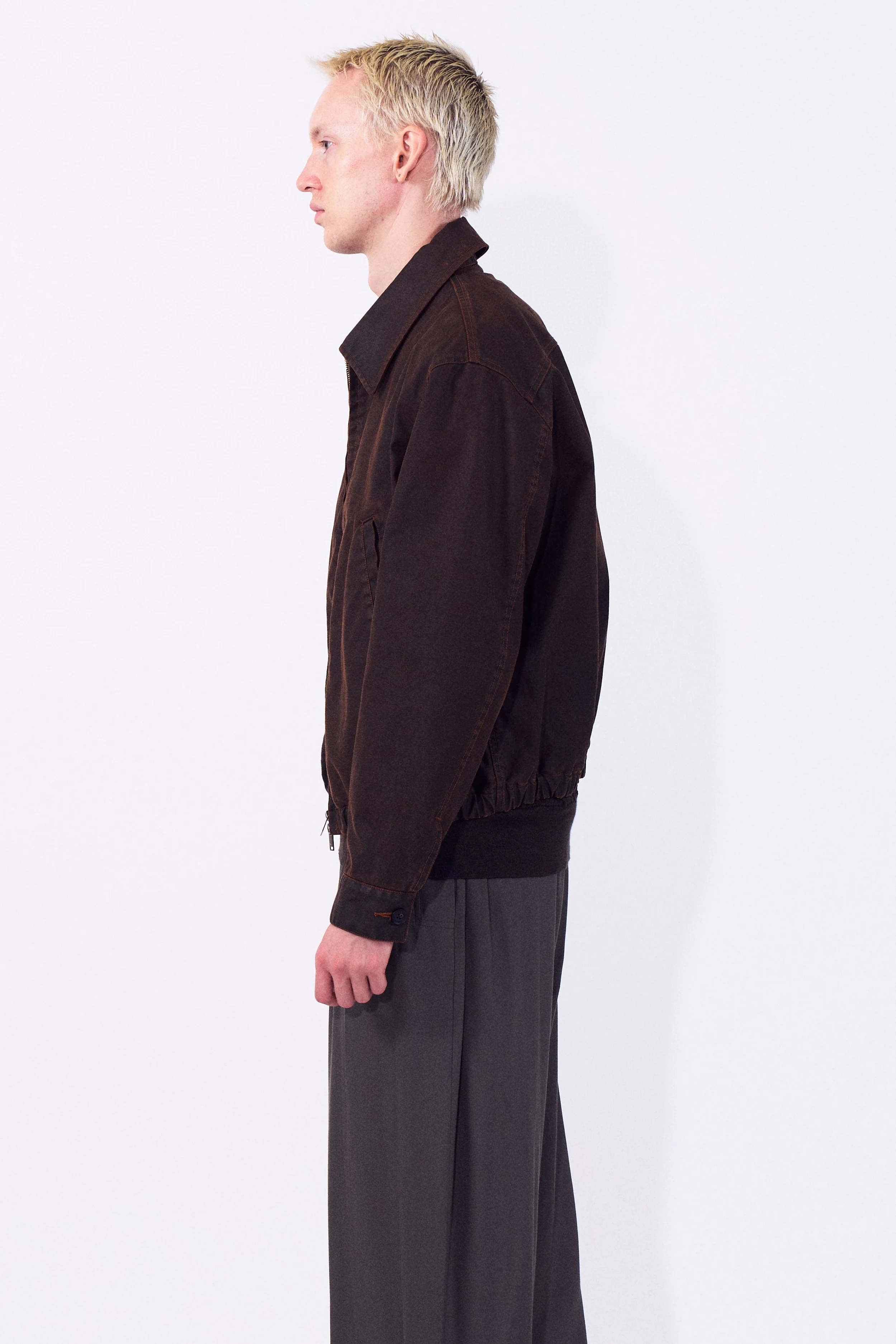 Coating Cotton Drizzler Jacket - Image 7