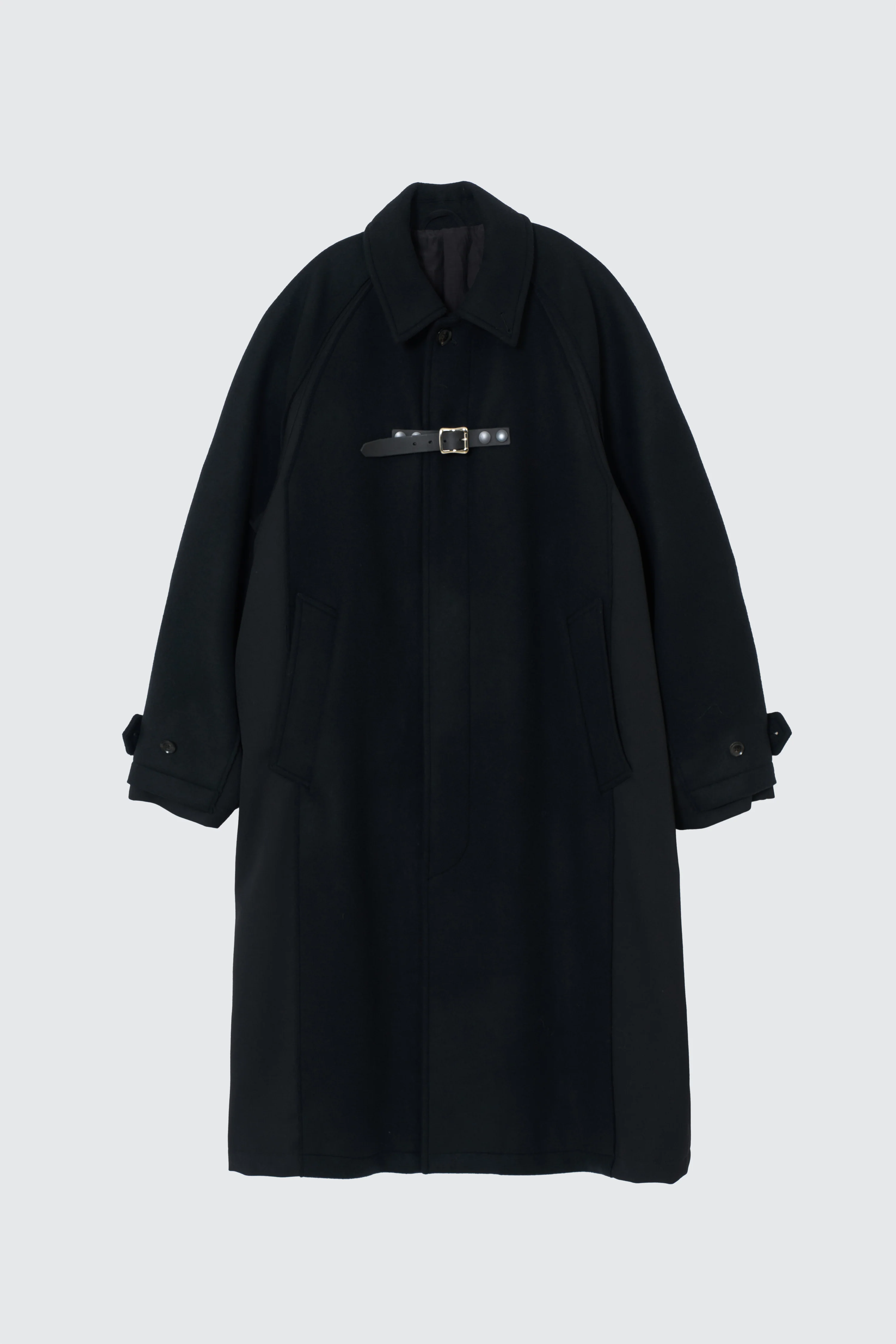 YOKE×Graphpaper Melton / gabadine Connected Bal Collar Coat - Image 6