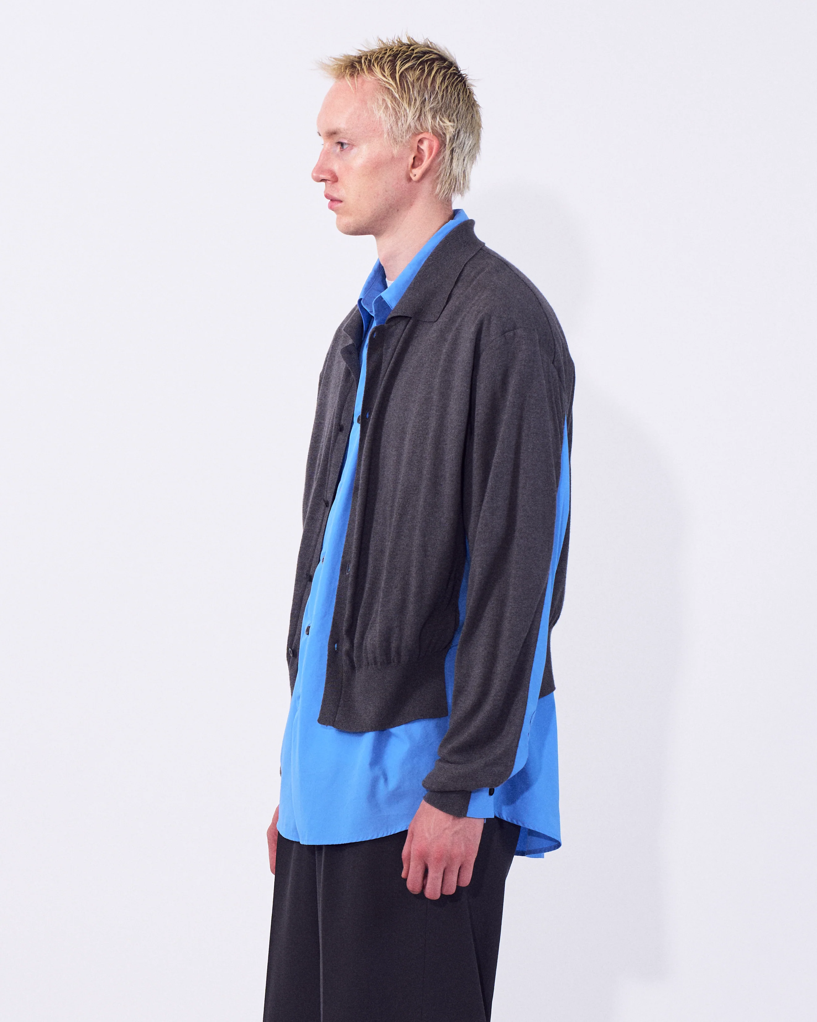 Connected Cardigan Shirt - Image 3