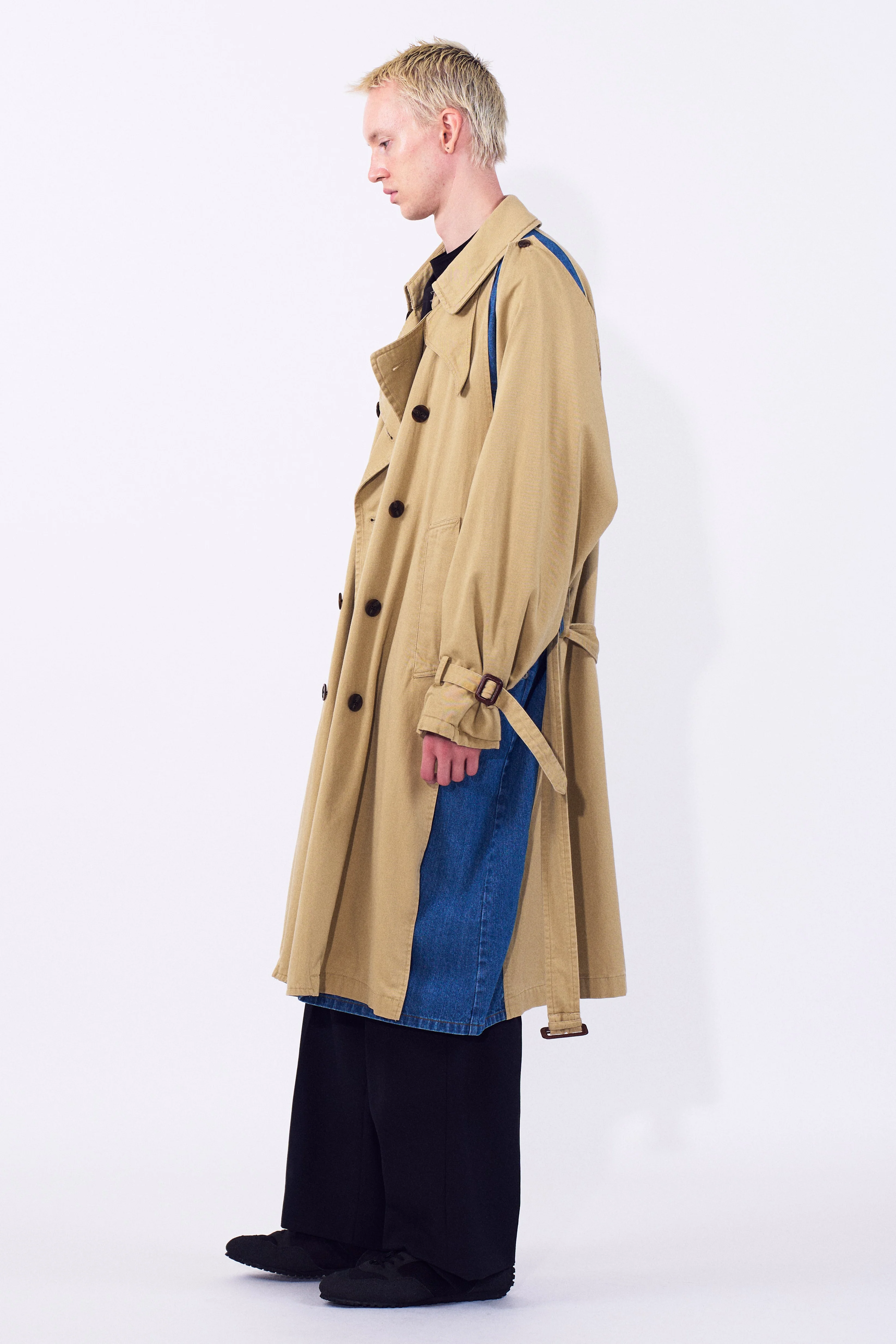 Connected Trench&Denim Coat - Image 3