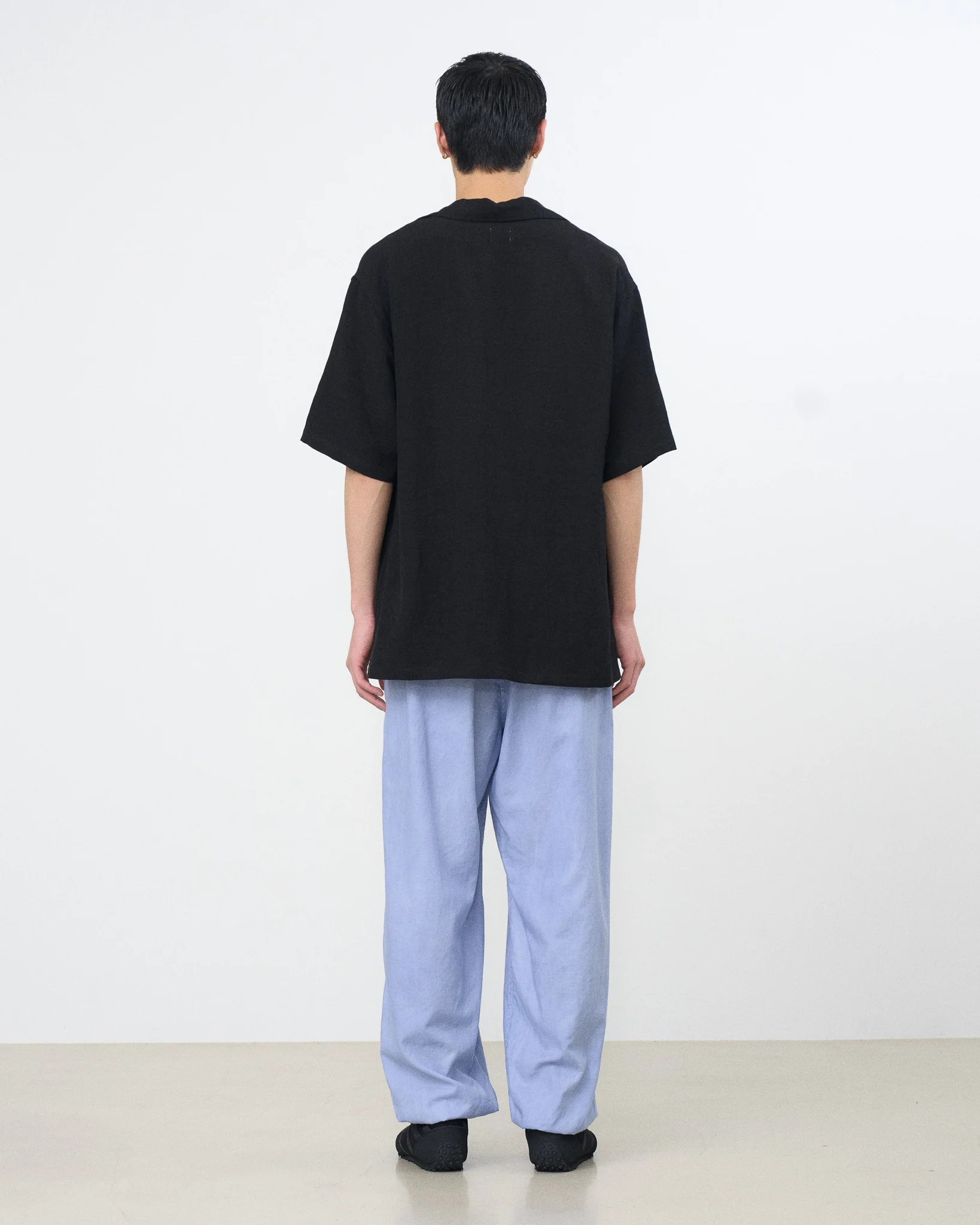 Cotton Silk Twill Garment-Dyed Easy Pants - Image 13