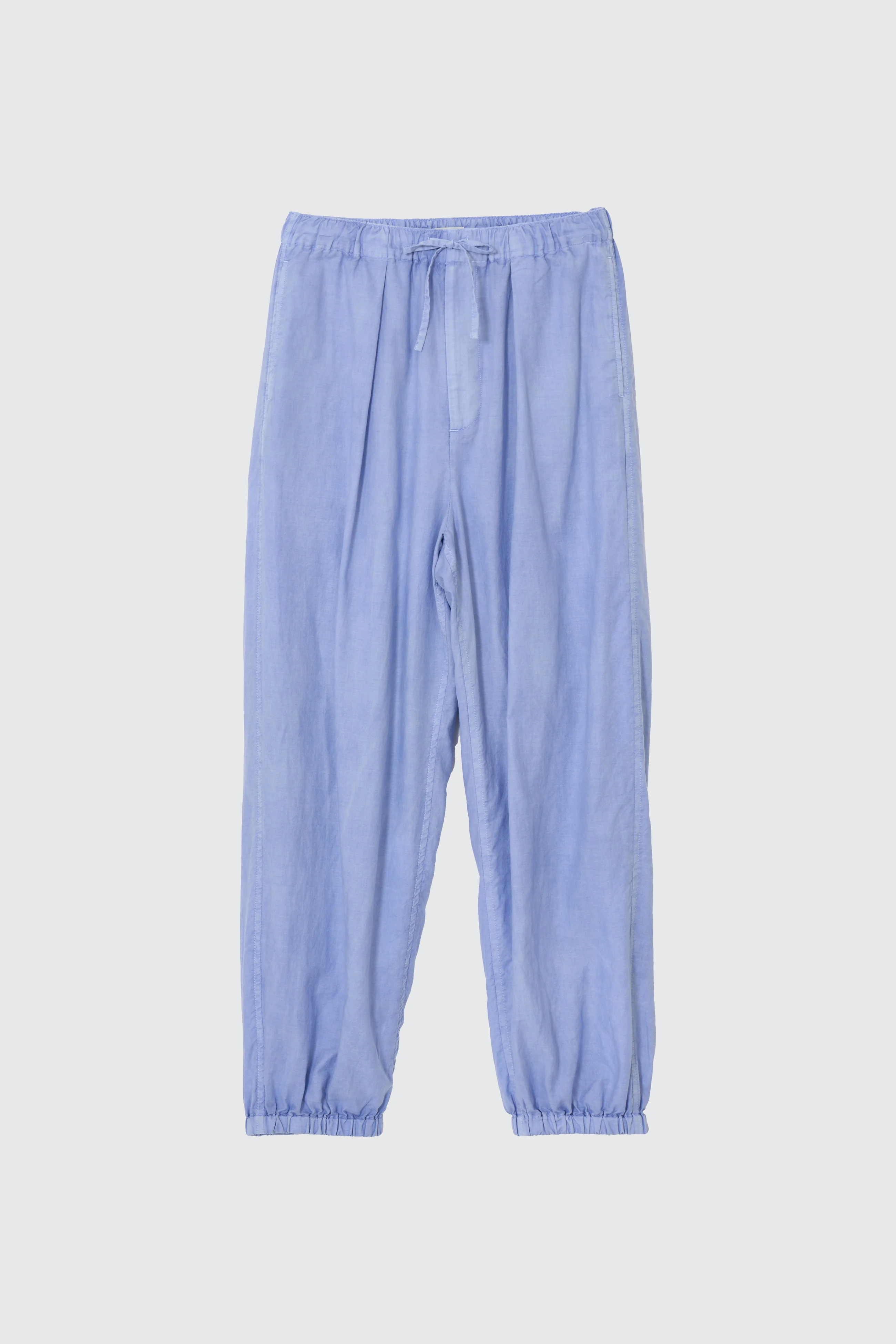 Cotton Silk Twill Garment-Dyed Easy Pants - Image 9