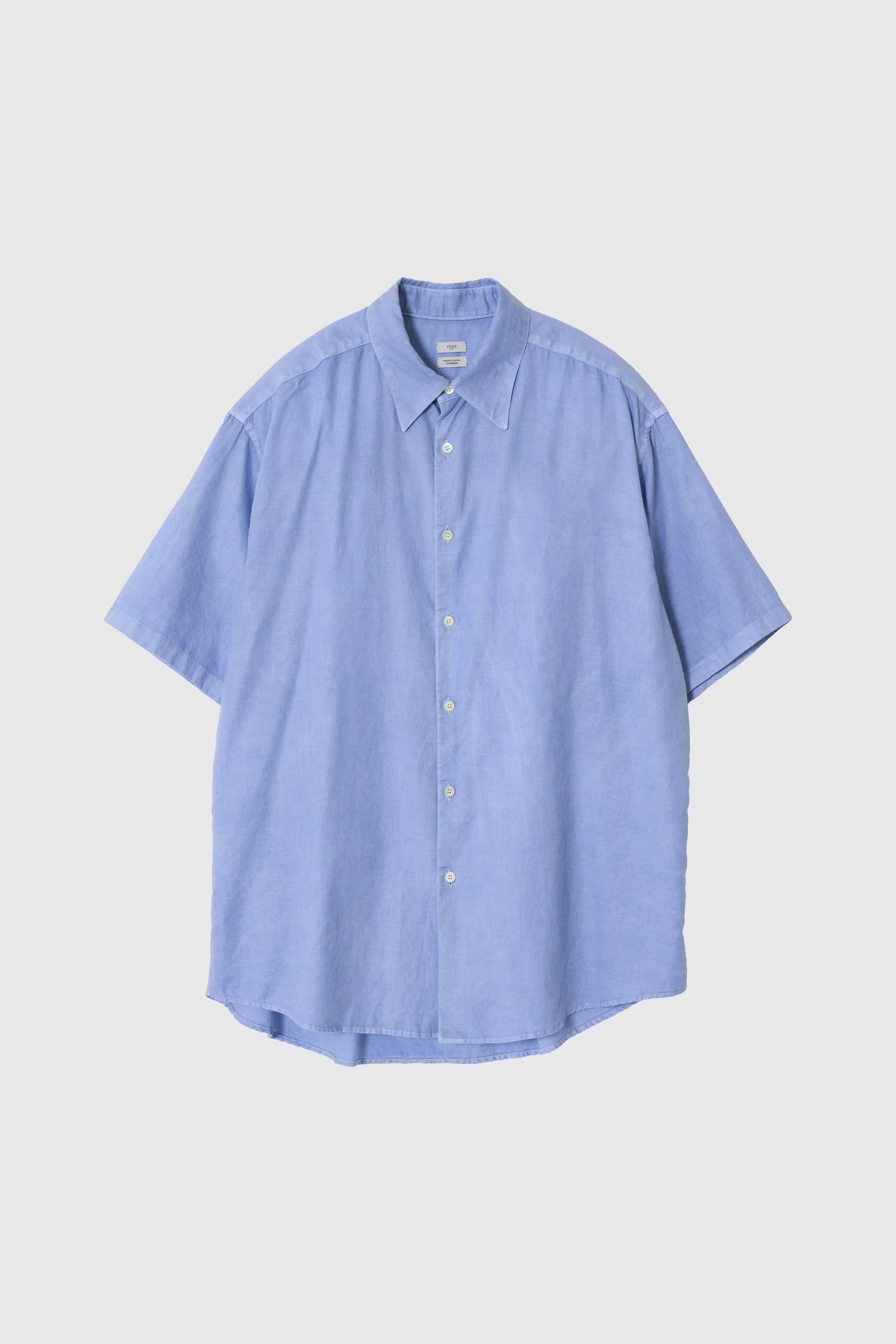 Cotton Silk Twill Garment-Dyed Loosed Shirt - Image 6