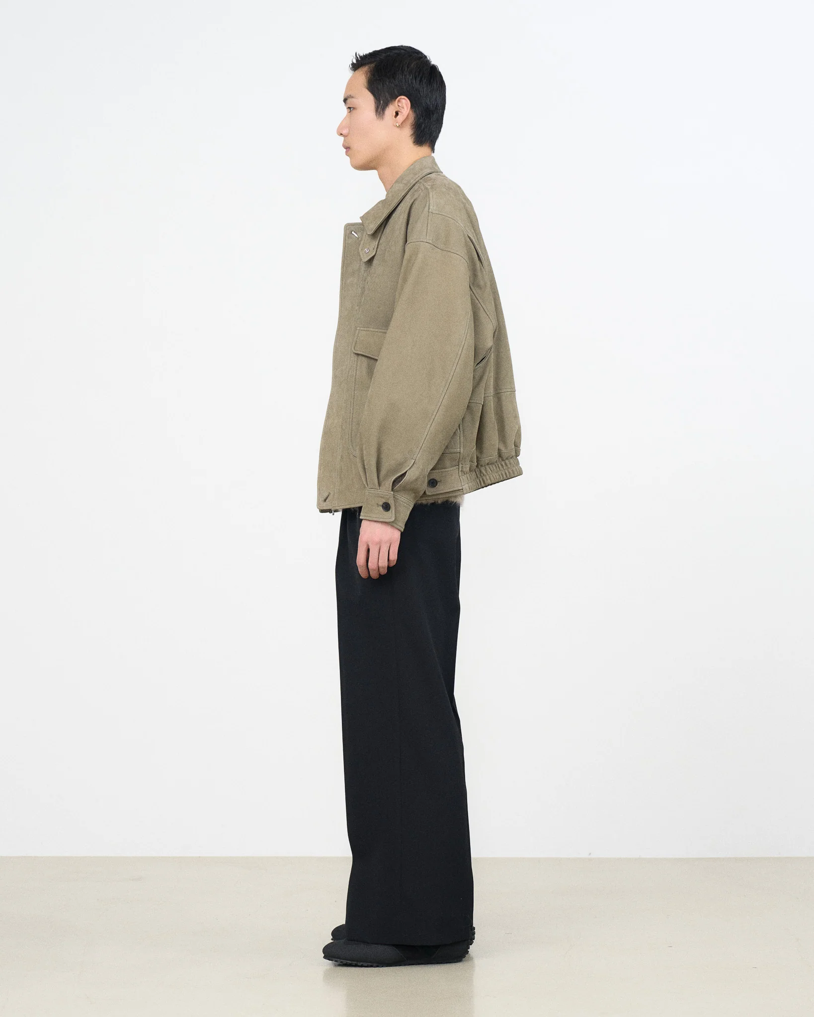 YOKE×Graphpaper Cow Nuback Leather Flight Jacket - Image 11