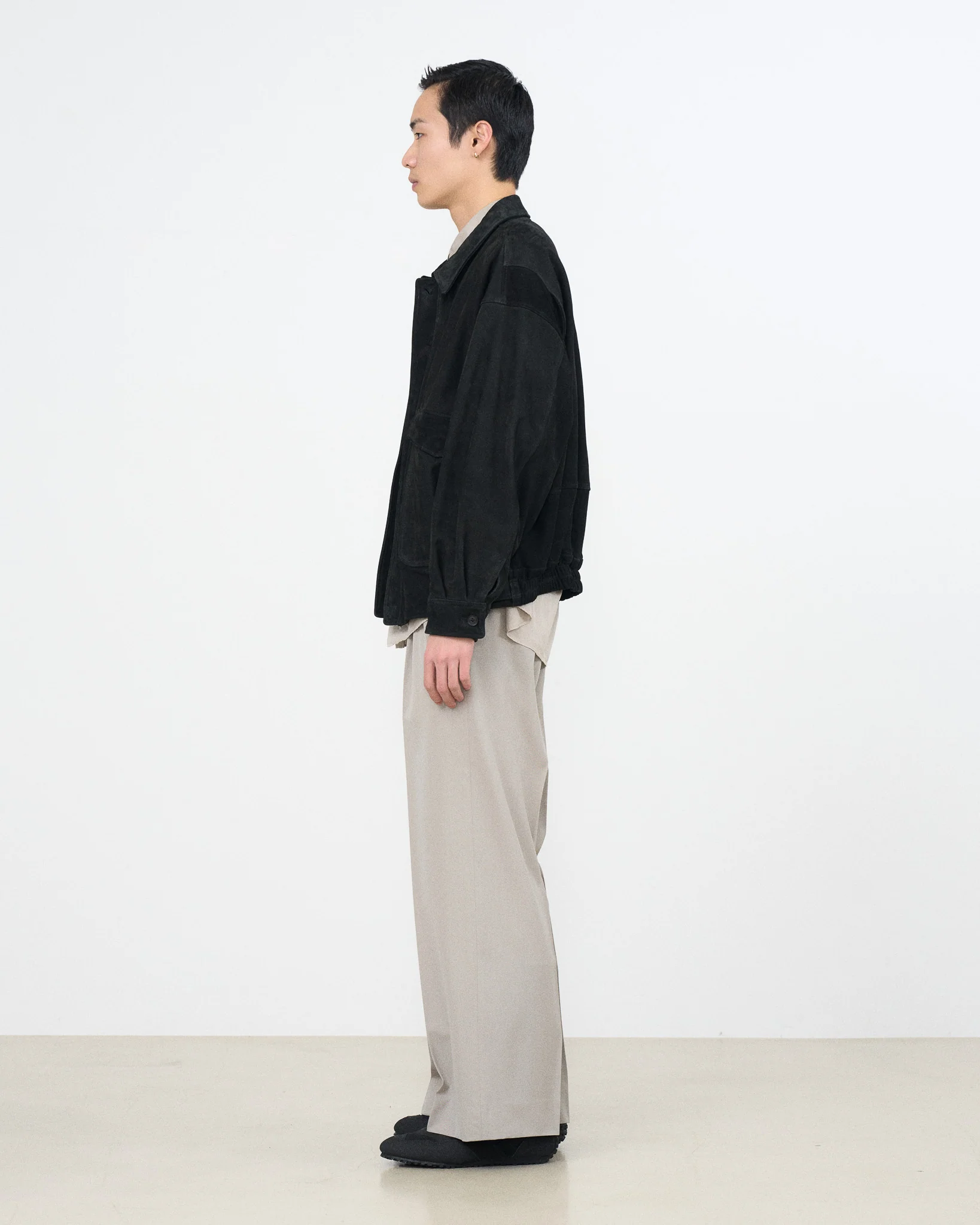 YOKE×Graphpaper Cow Nuback Leather Flight Jacket - Image 5