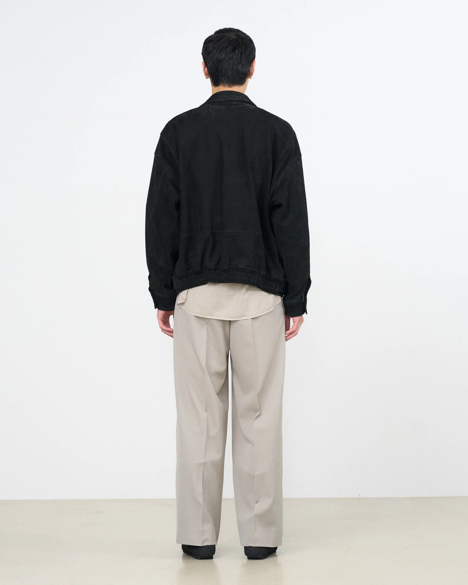 YOKE×Graphpaper Cow Nuback Leather Flight Jacket - Image 6