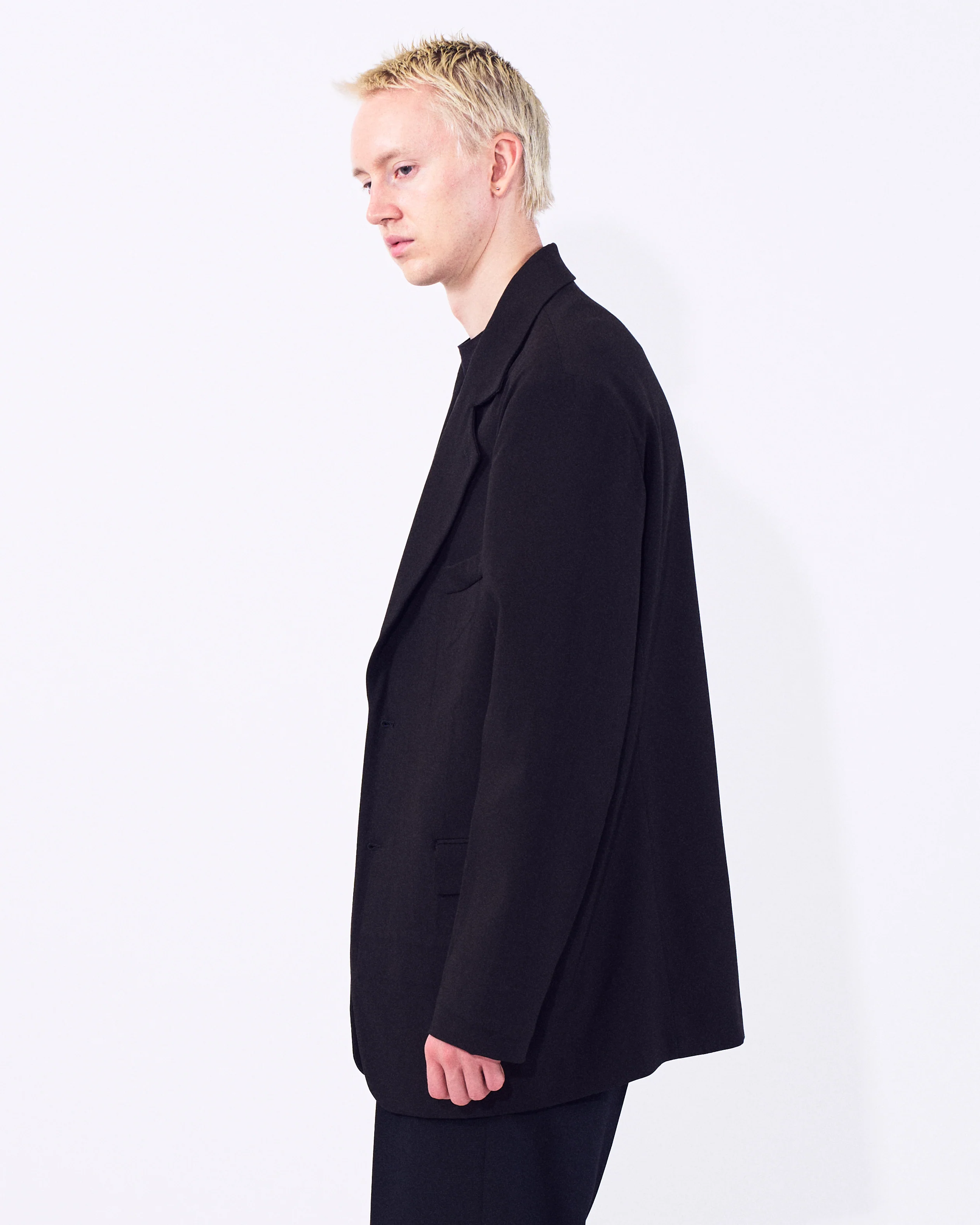 Denim Embedded 2B Blezer - Image 3