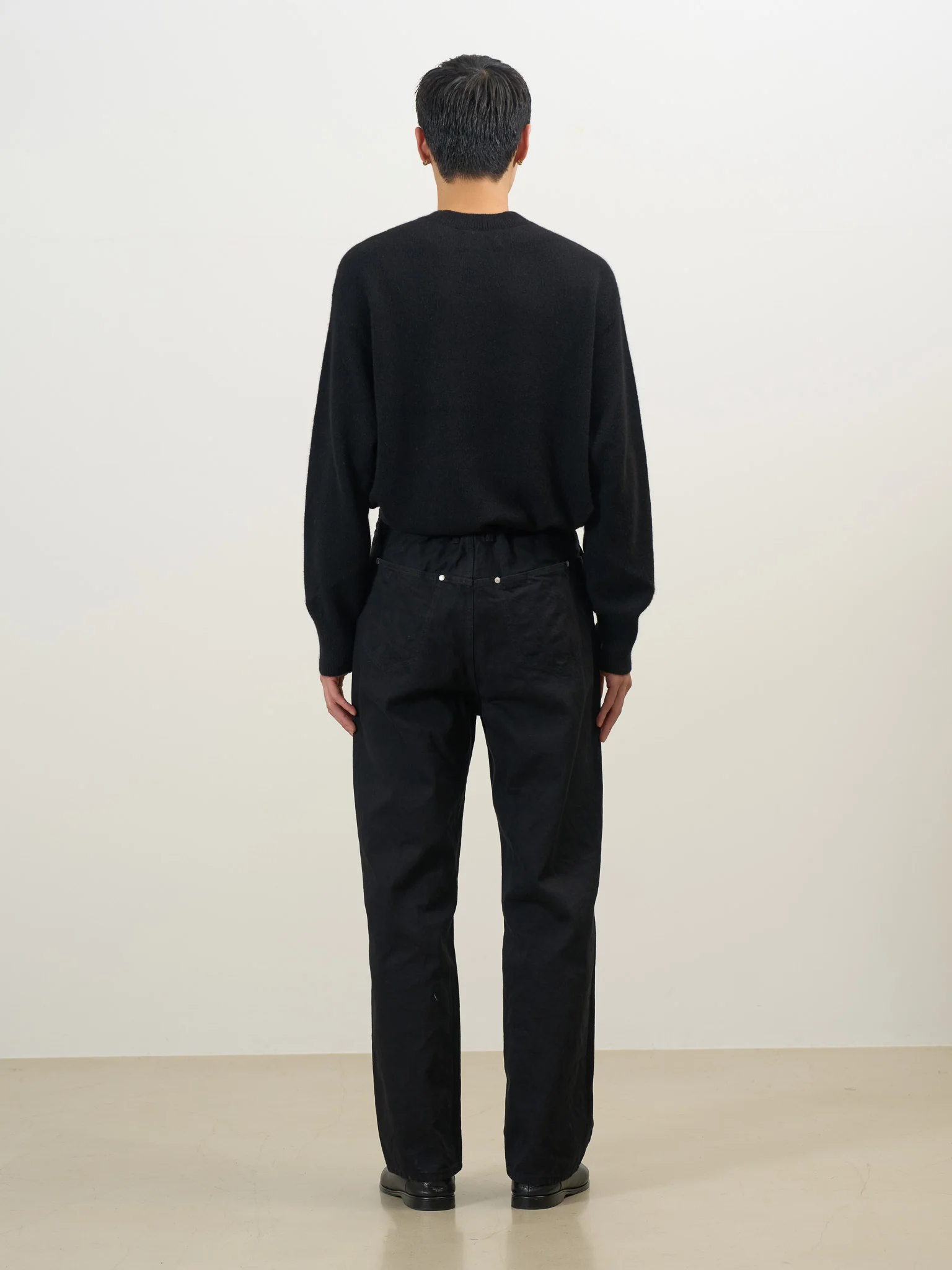 Exclusive Denim Wide Straight Pants - Image 7