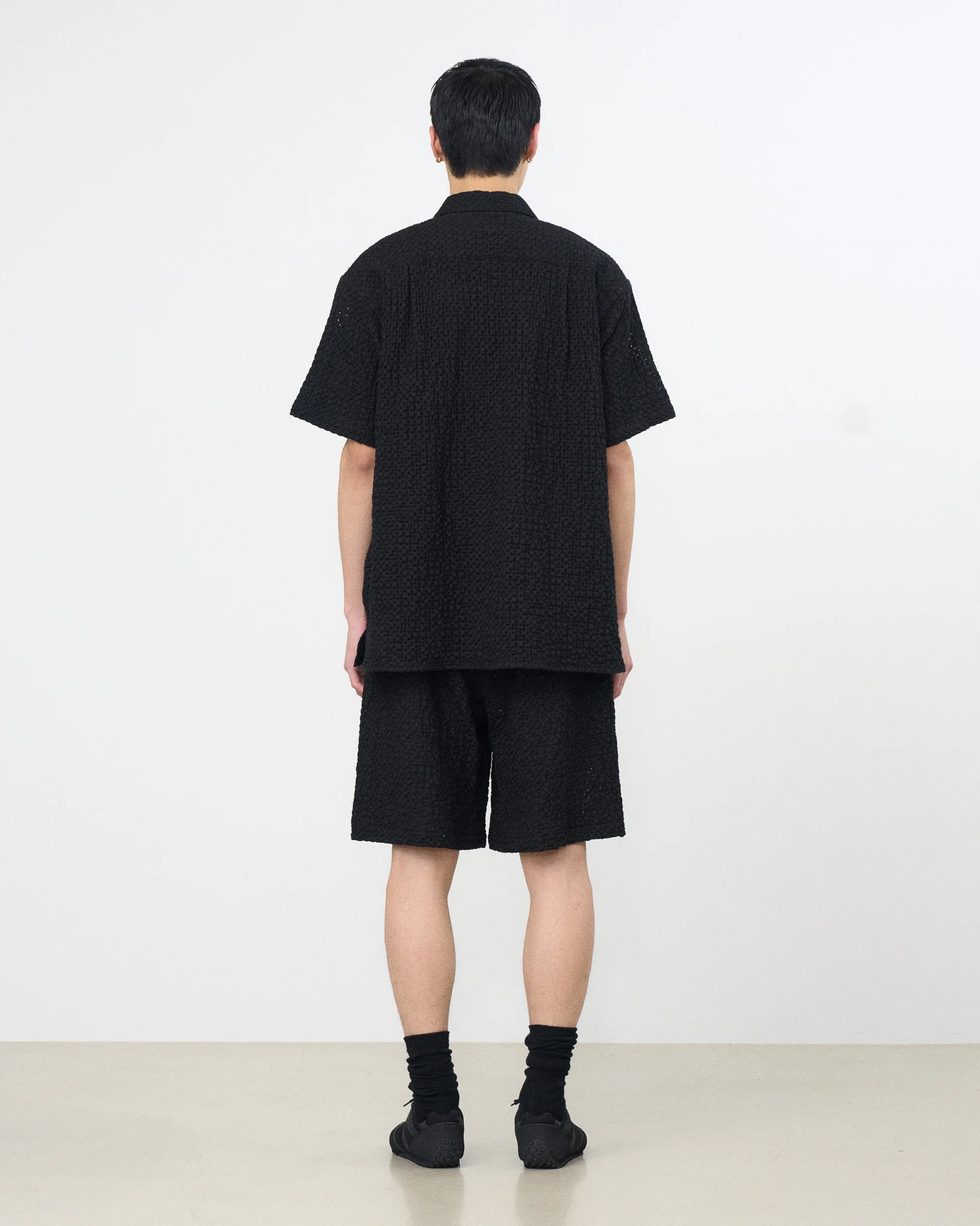 Embroidery Lyocell Ramie Lawn Easy Shorts - Image 5