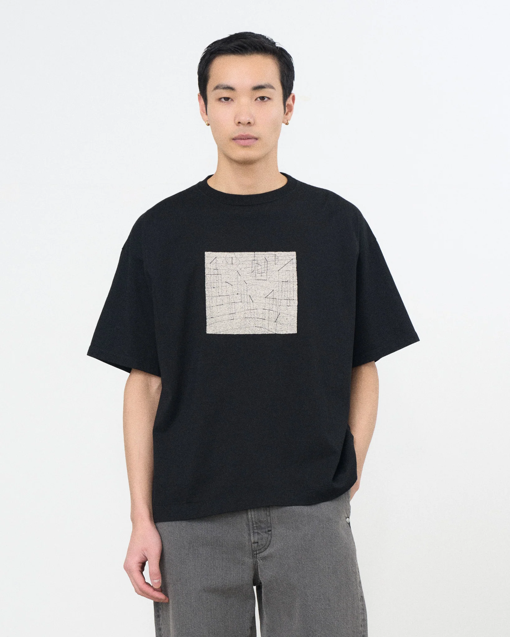 40/2 Organic Cotton Embroidery T-shirt - Image 12