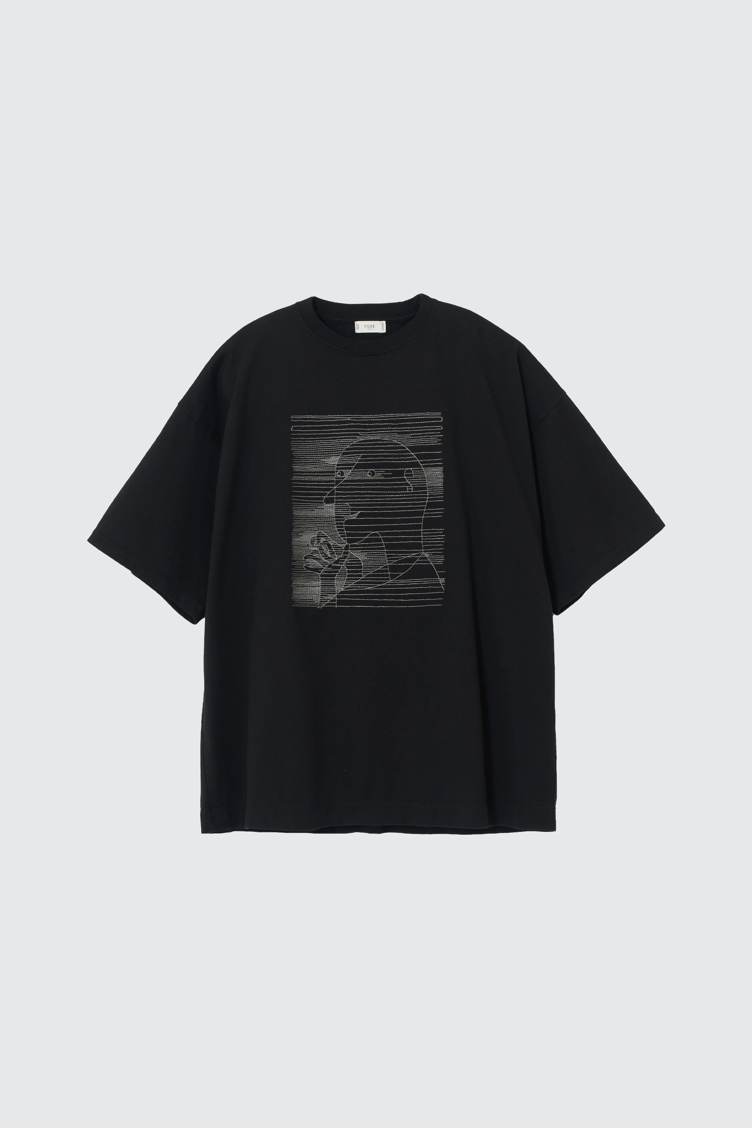 40/2 Organic Cotton Embroidery T-shirt - Image 6
