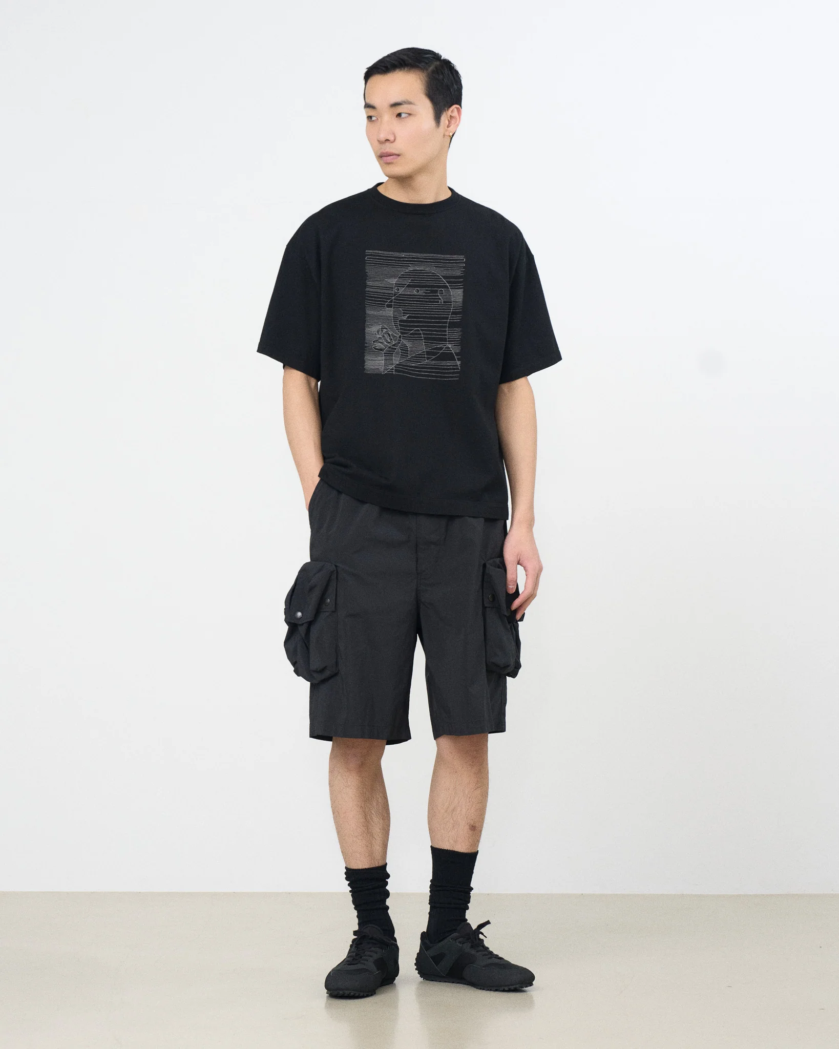40/2 Organic Cotton Embroidery T-shirt - Image 8