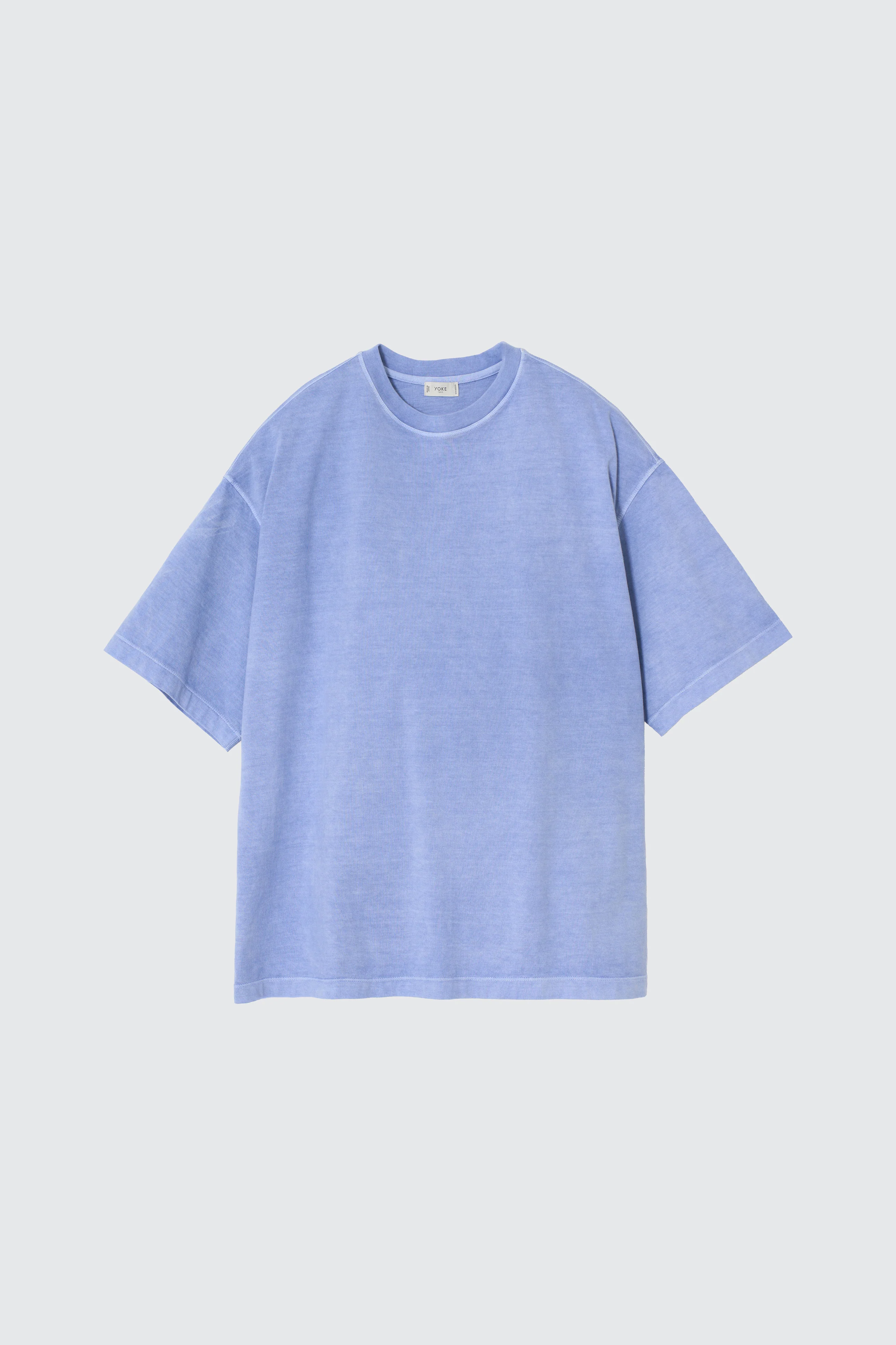 40/2 Organic Cotton Garment-Dyed YOKE T-shirt - Image 11