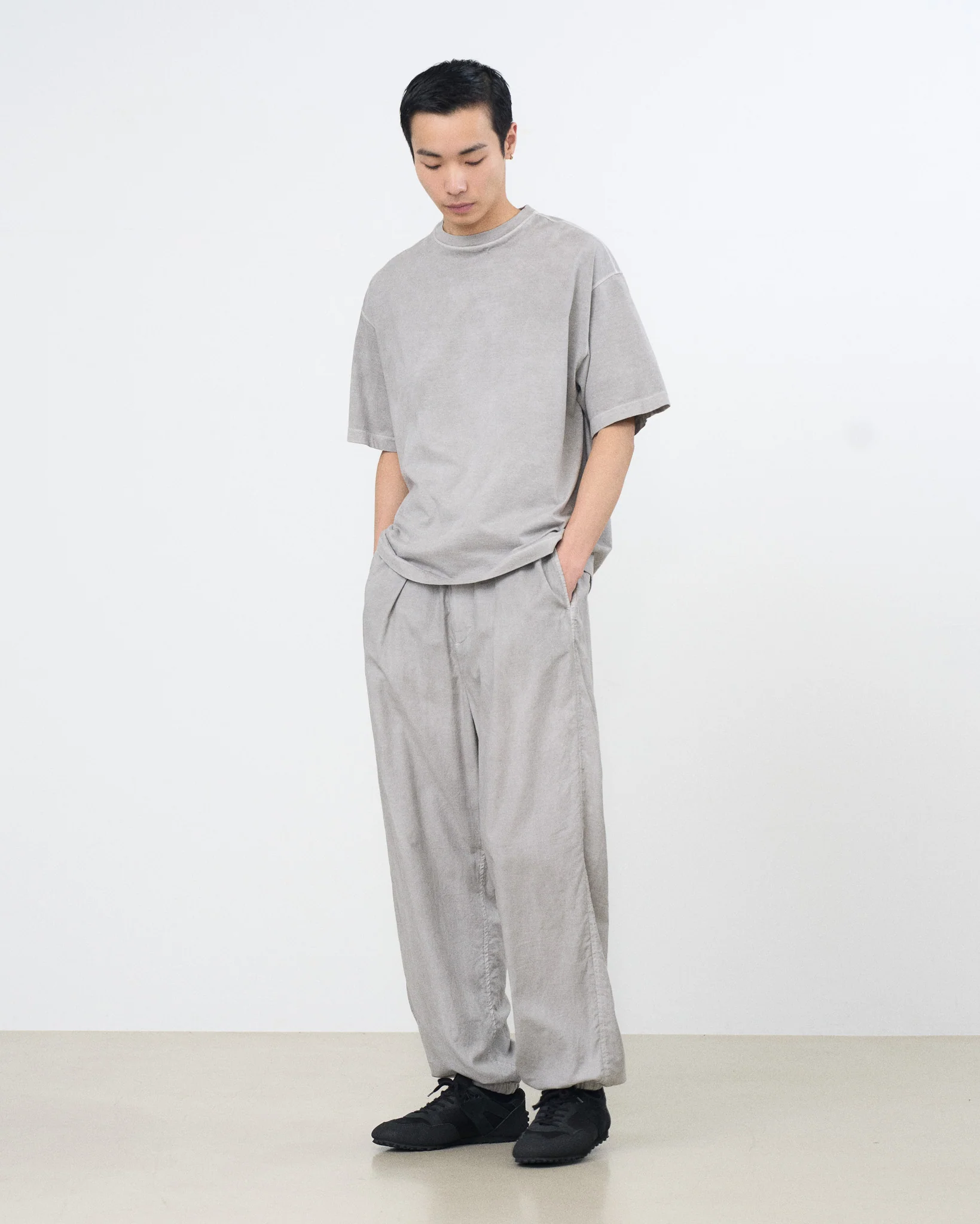 40/2 Organic Cotton Garment-Dyed YOKE T-shirt - Image 3