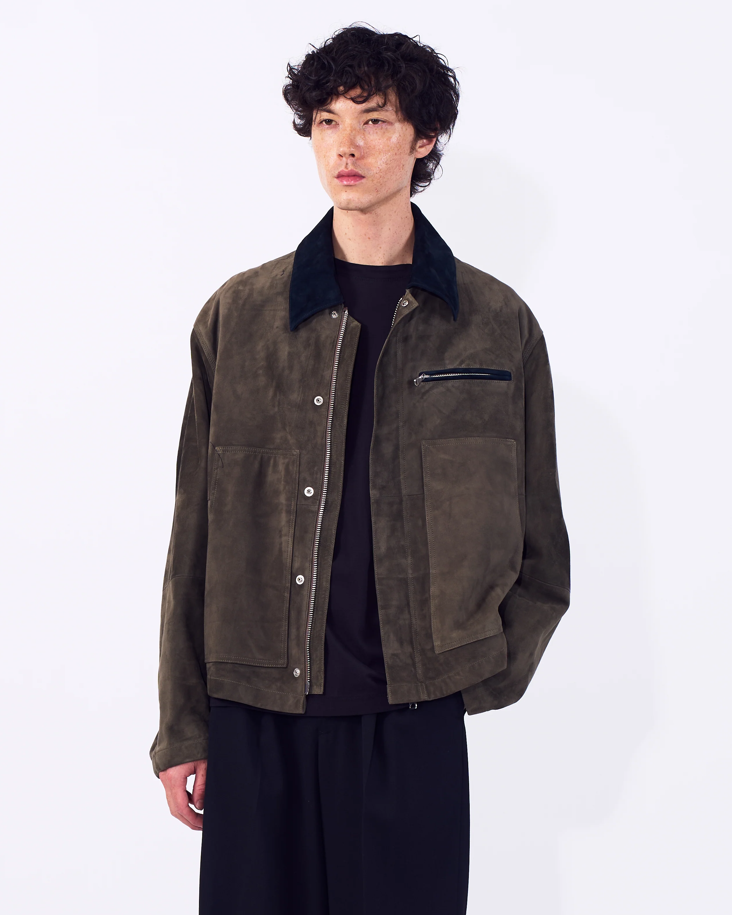 Goat Suede Work Jacket - Image 6