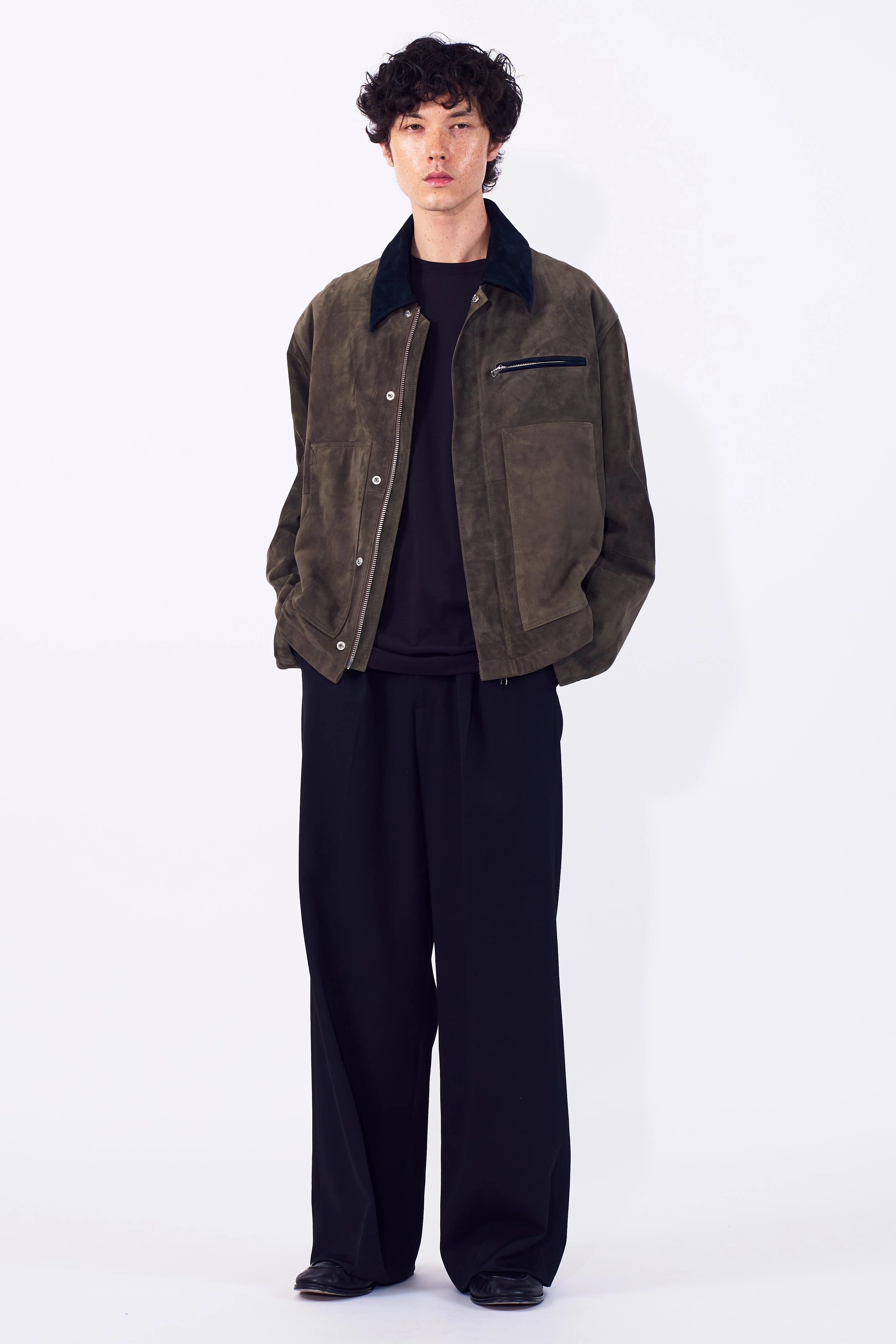 Goat Suede Work Jacket - Image 9