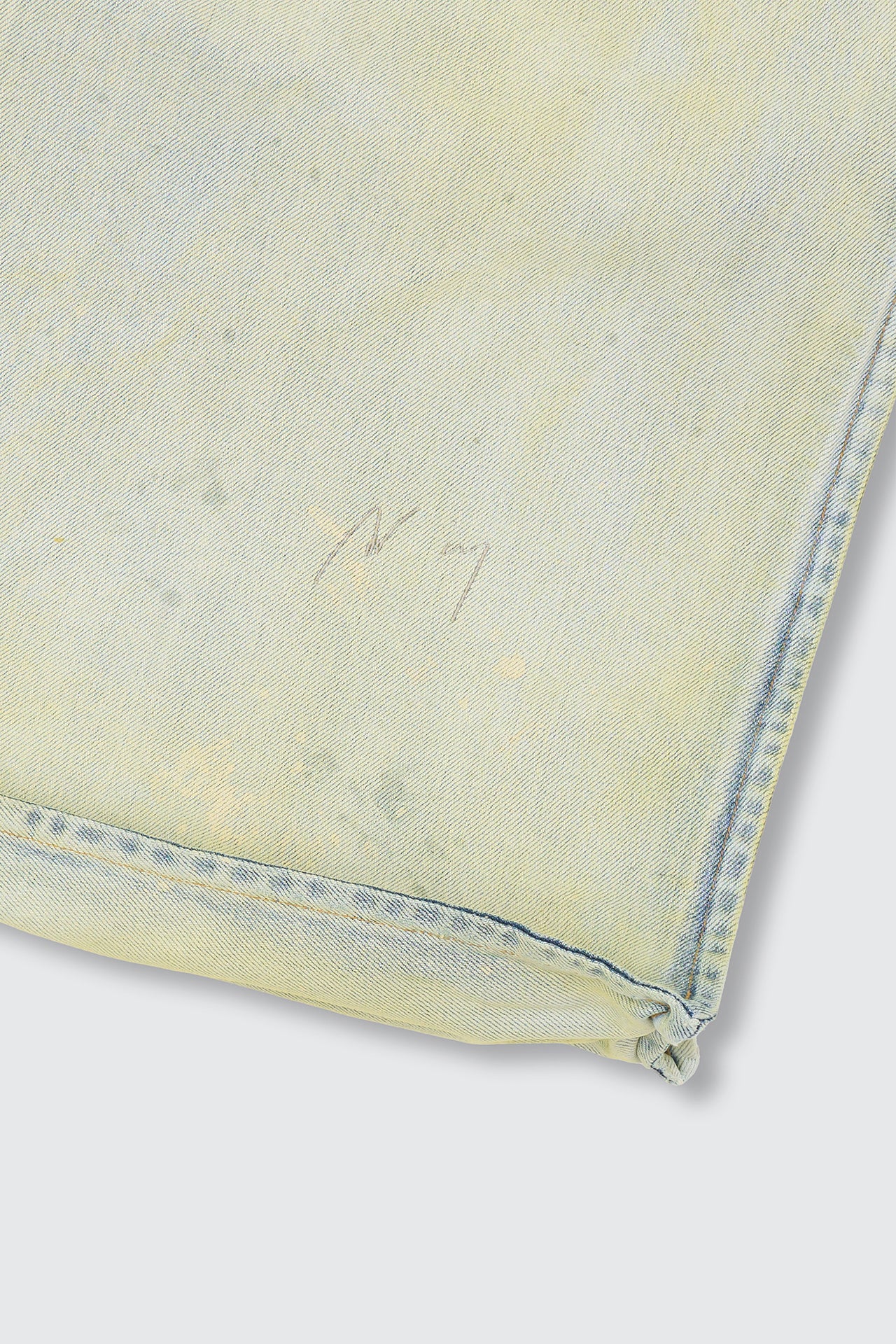 Harmonia x YOKE x ANCELLM Aging Denim Tote Bag - Image 3