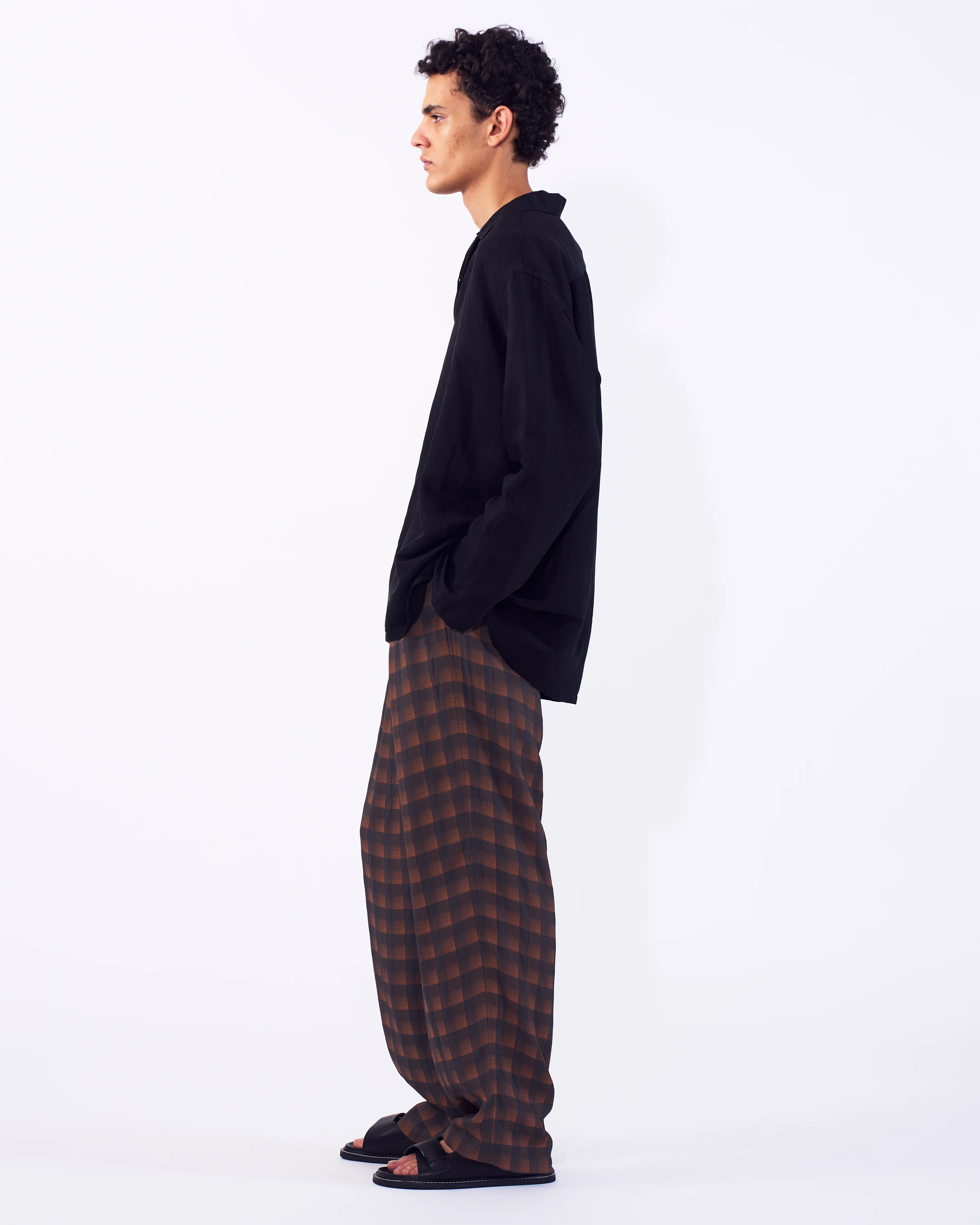 Linen Silk Kersey Skipper Shirt - Image 9