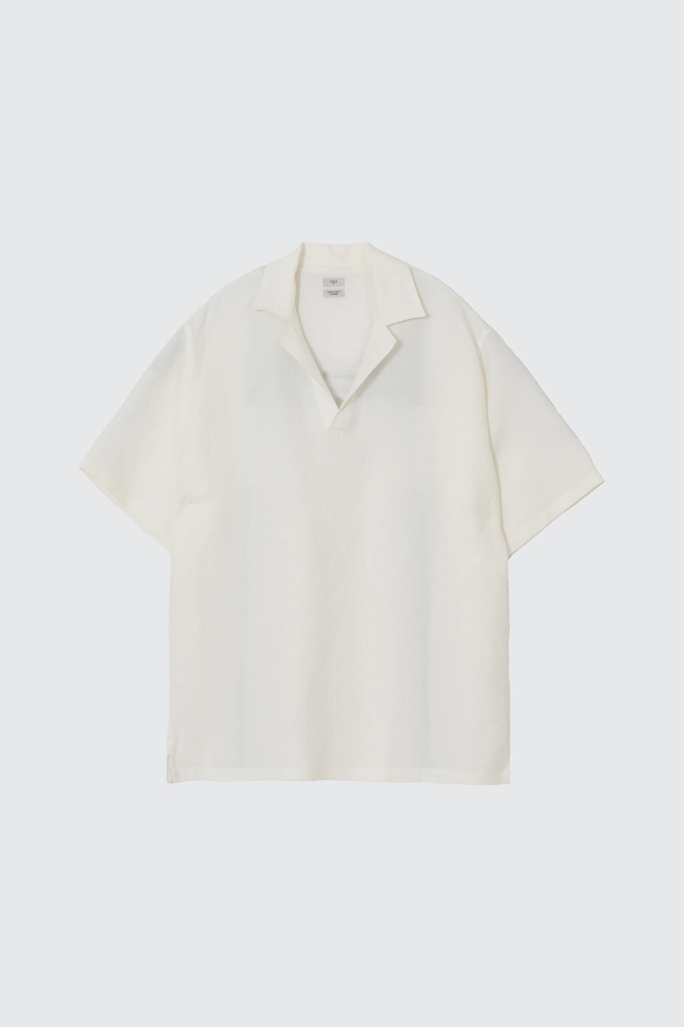 Linen Canvas Skipper Polo Shirt - Image 6