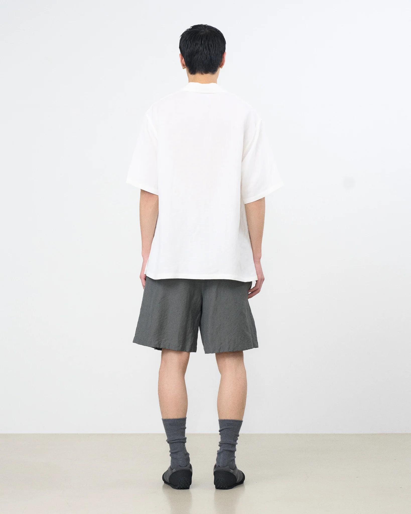 Linen Canvas Skipper Polo Shirt - Image 9