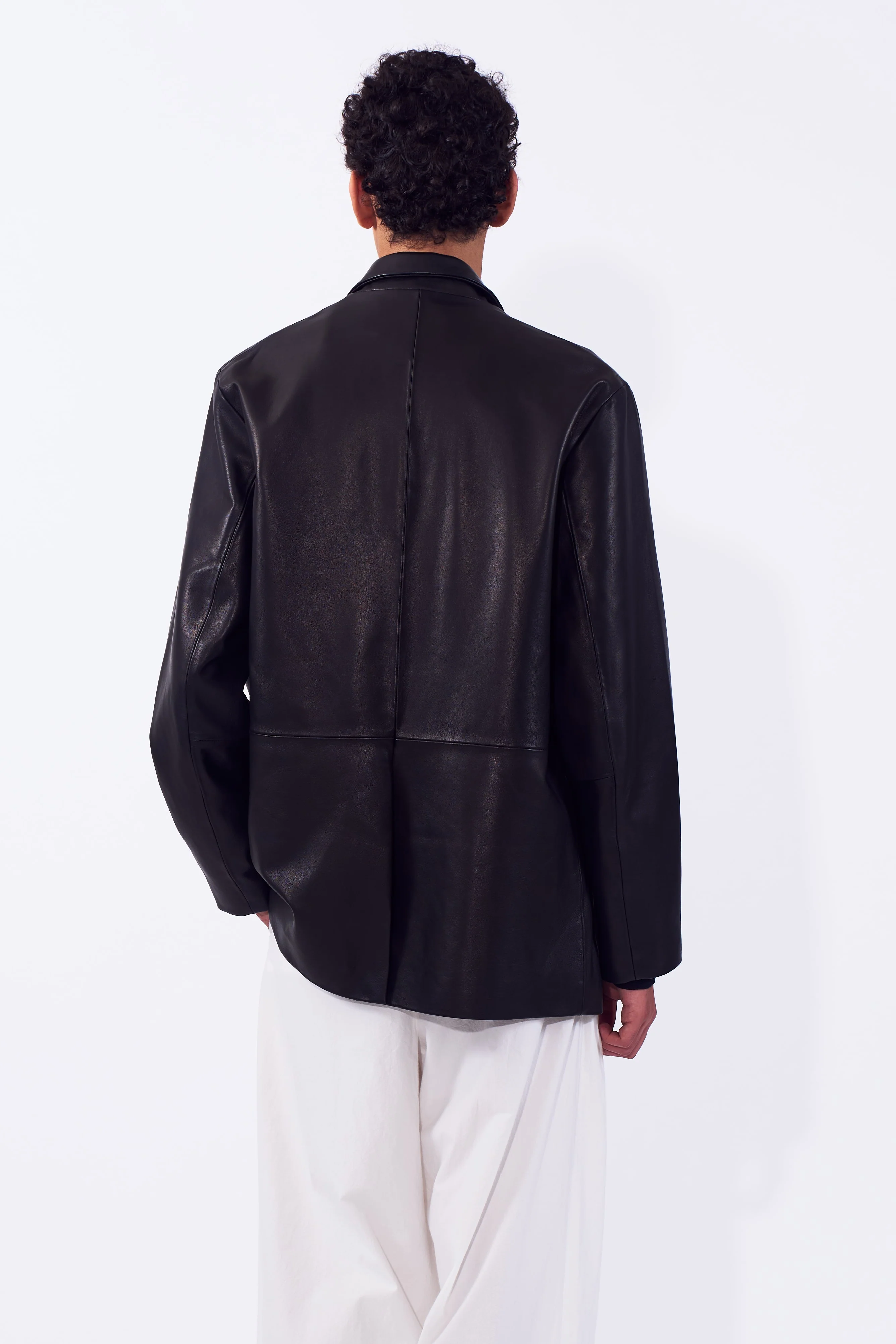 Sheep Leather Double Brested Bleazer - Image 4