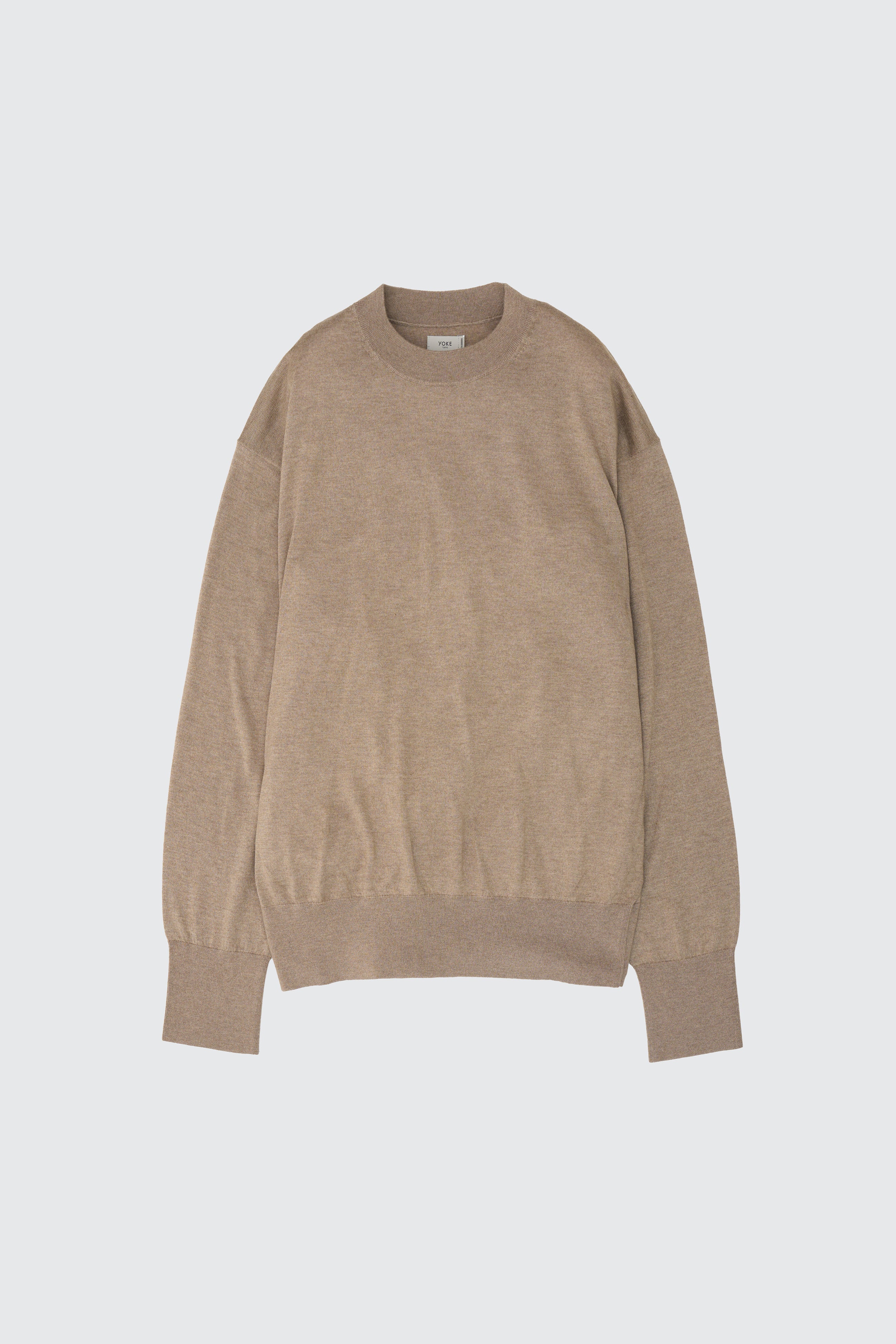 Silk Cashmere Knit Crewneck Sweater - Image 10