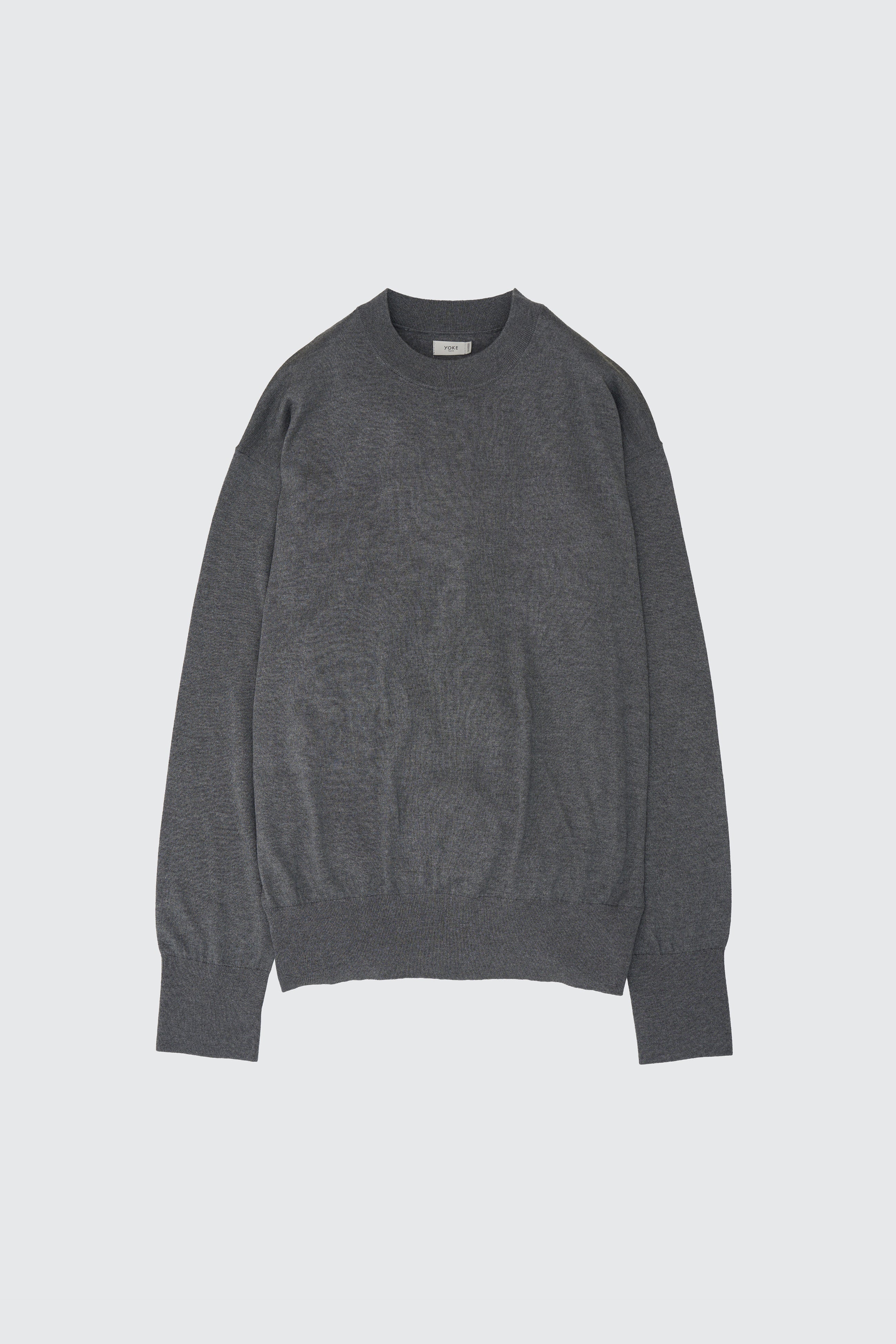 Silk Cashmere Knit Crewneck Sweater - Image 5