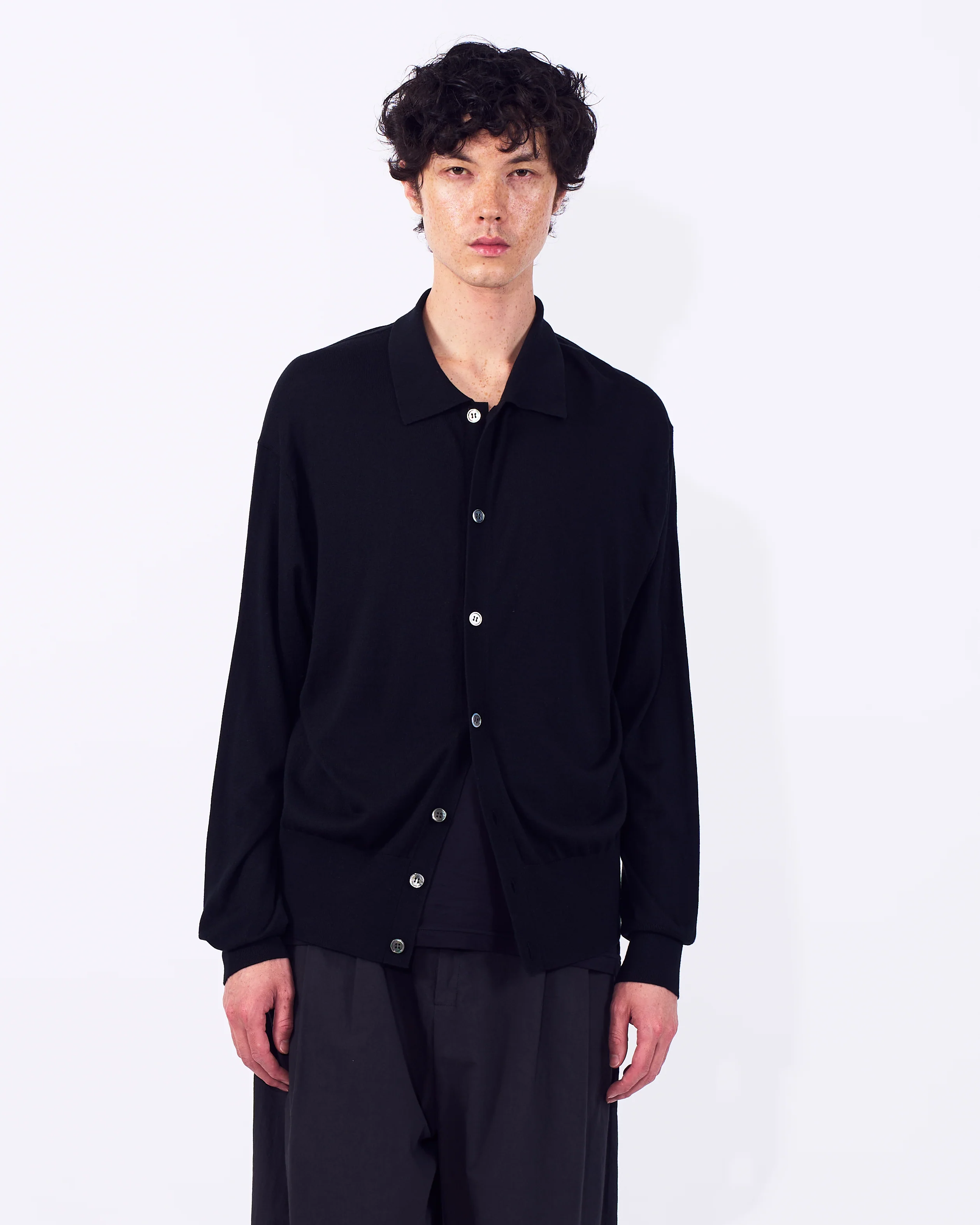 Silk Cashmere Knit Shirt - Image 12
