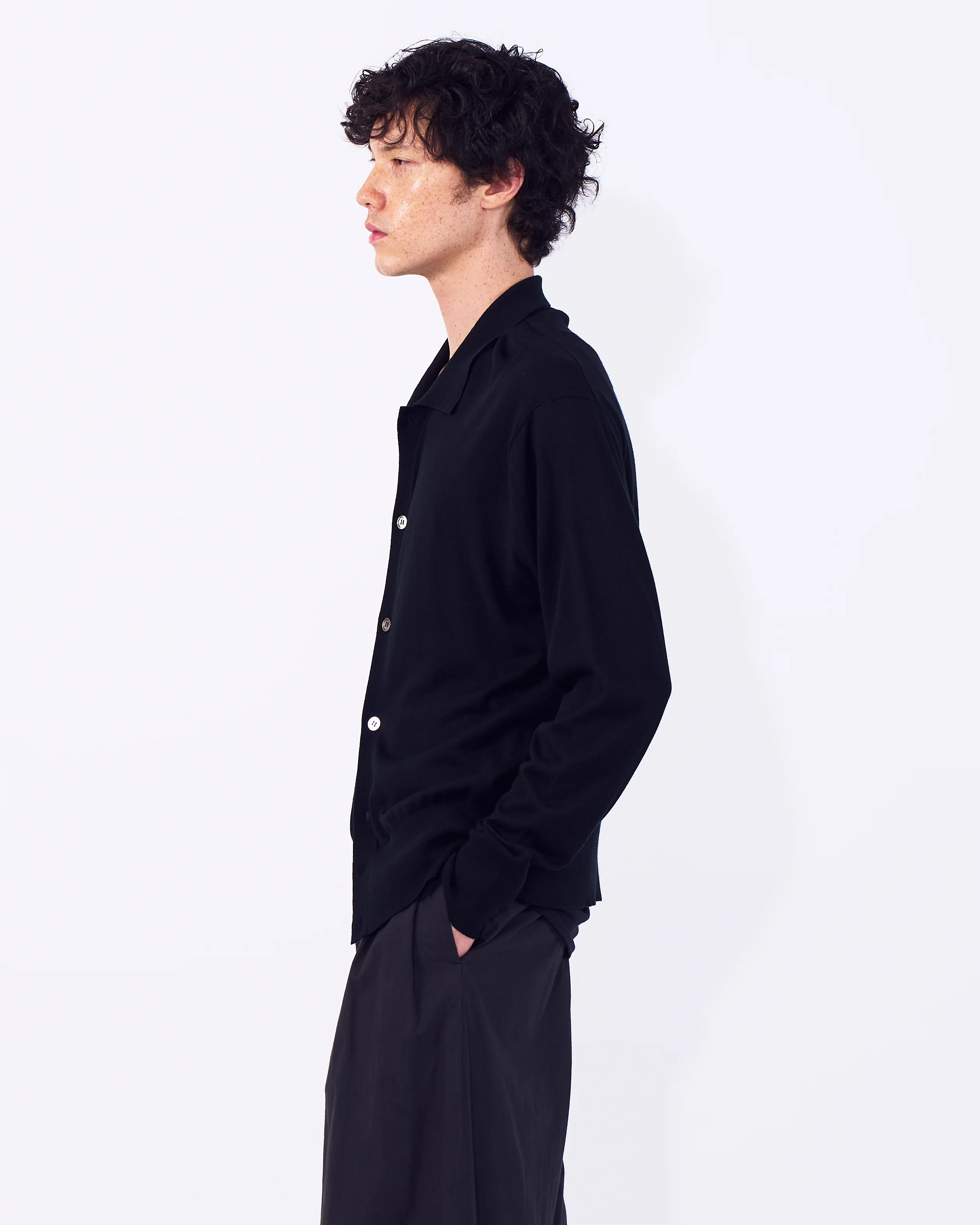 Silk Cashmere Knit Shirt - Image 13