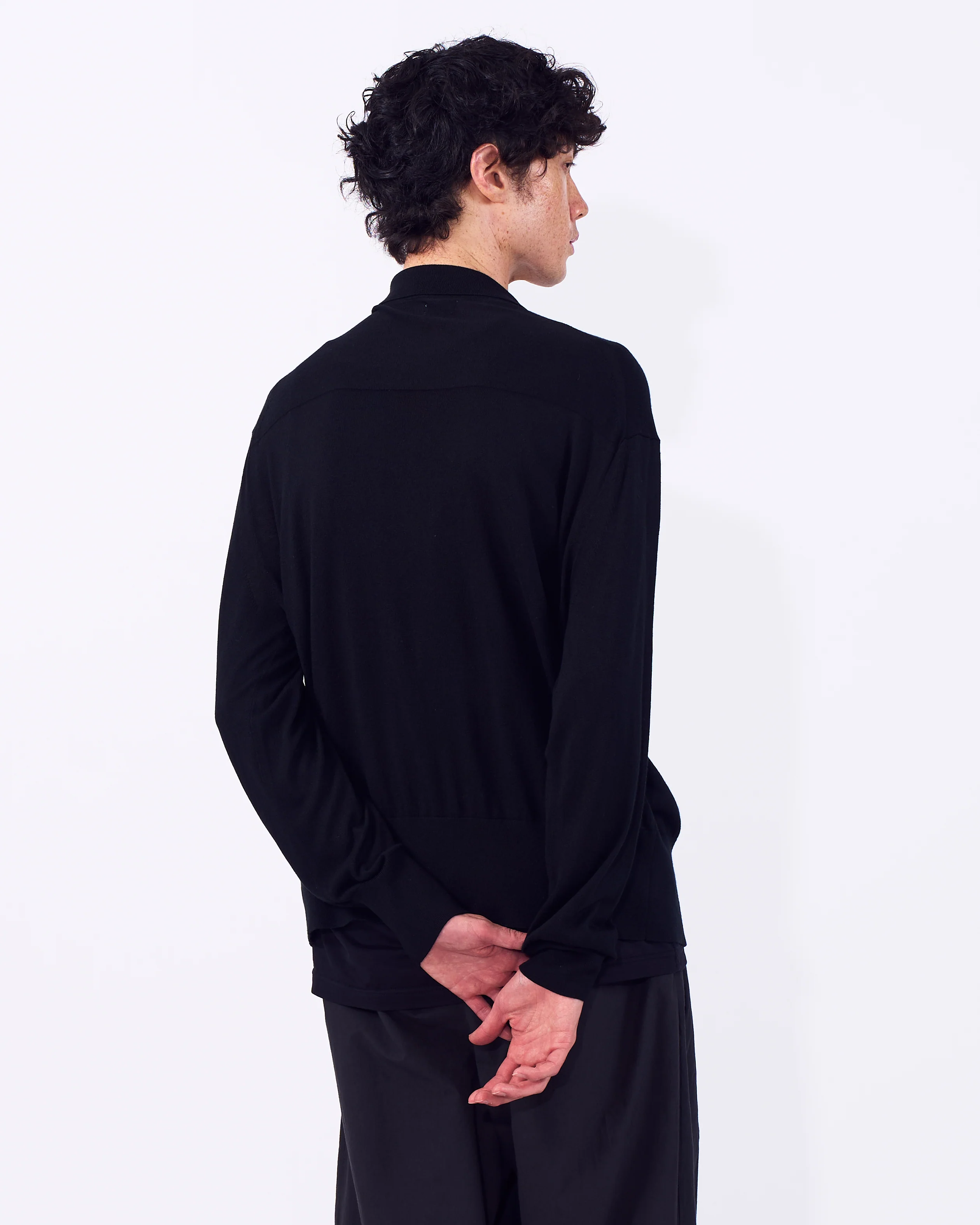 Silk Cashmere Knit Shirt - Image 14