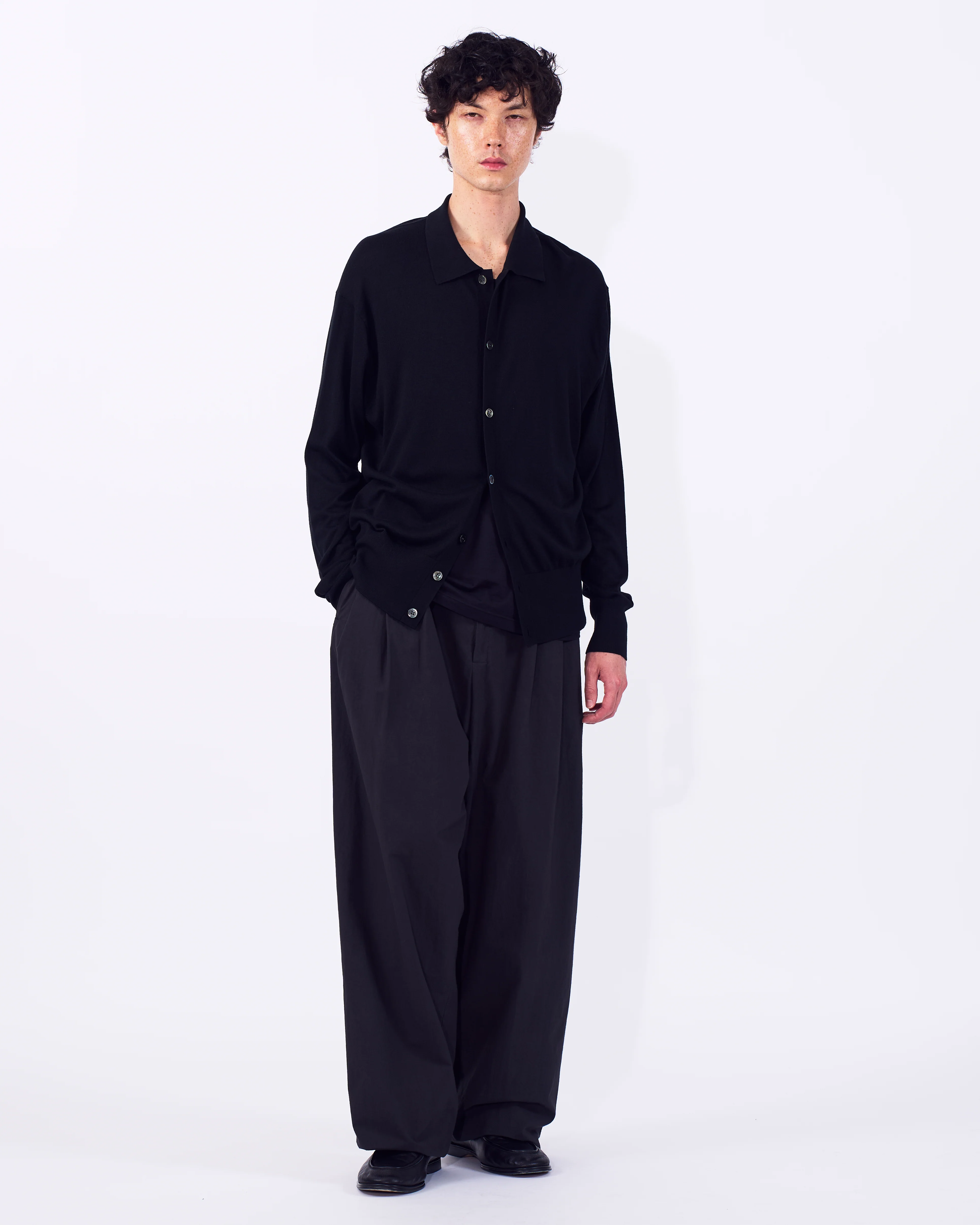 Silk Cashmere Knit Shirt - Image 15