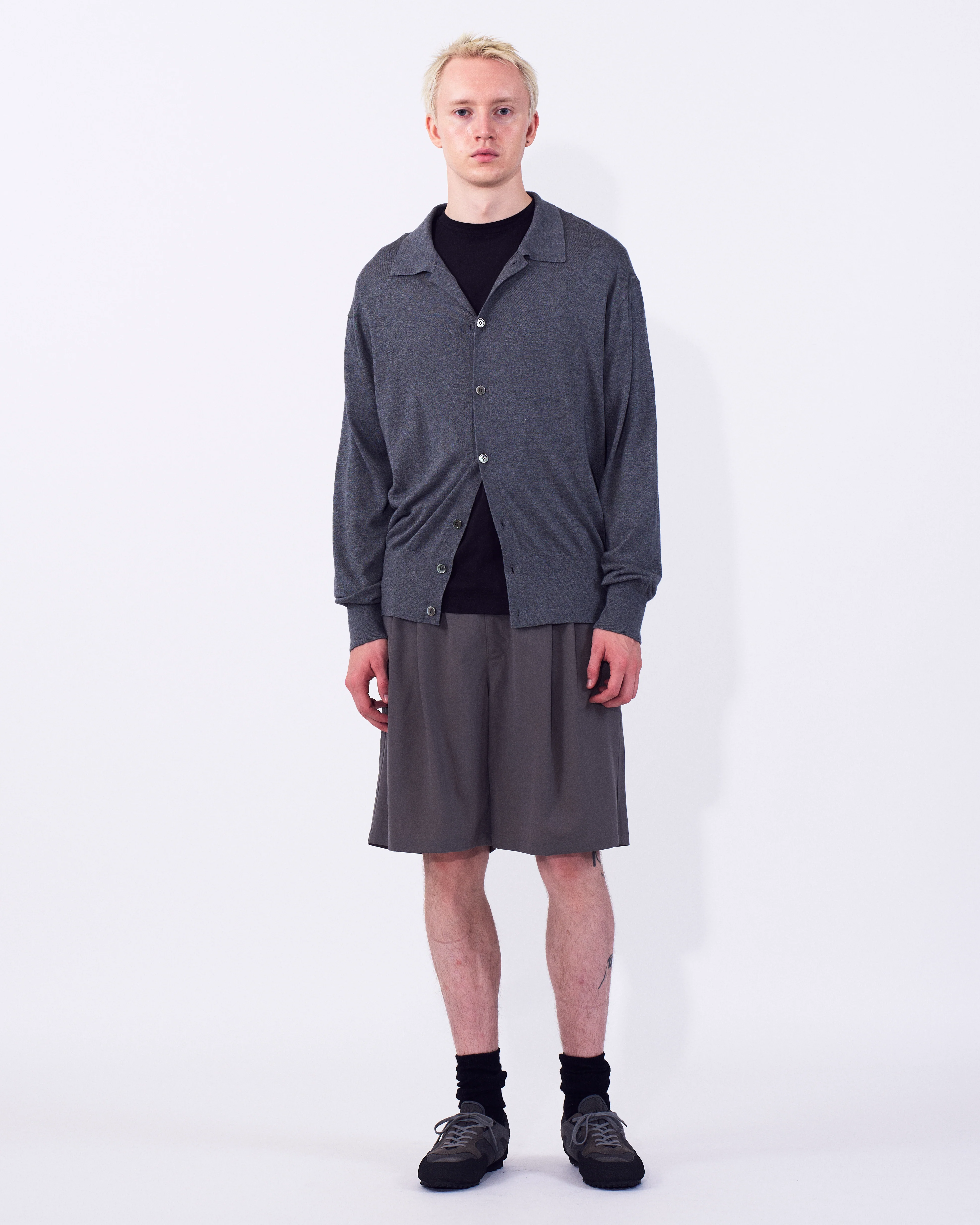 Silk Cashmere Knit Shirt - Image 8
