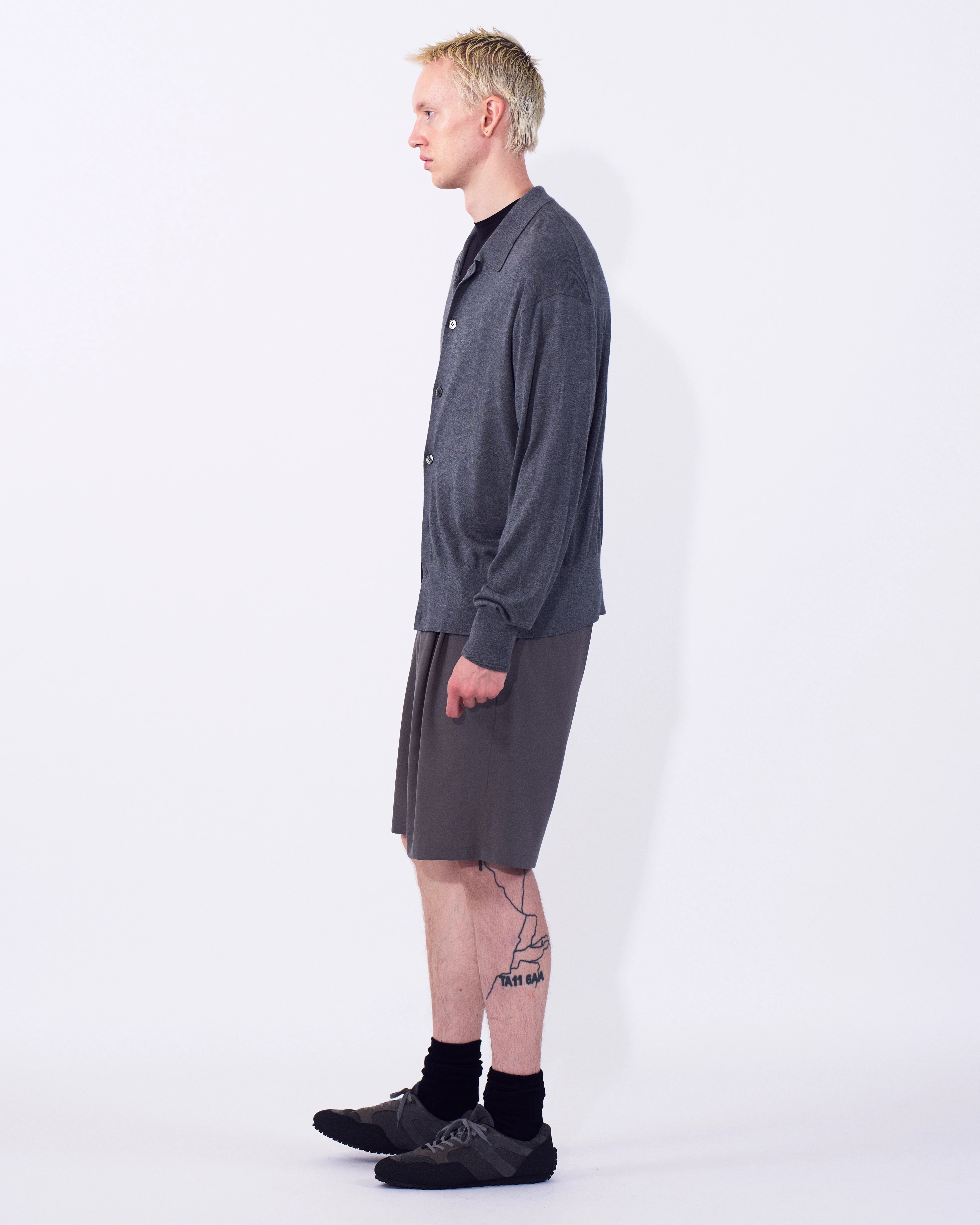 Silk Cashmere Knit Shirt - Image 9