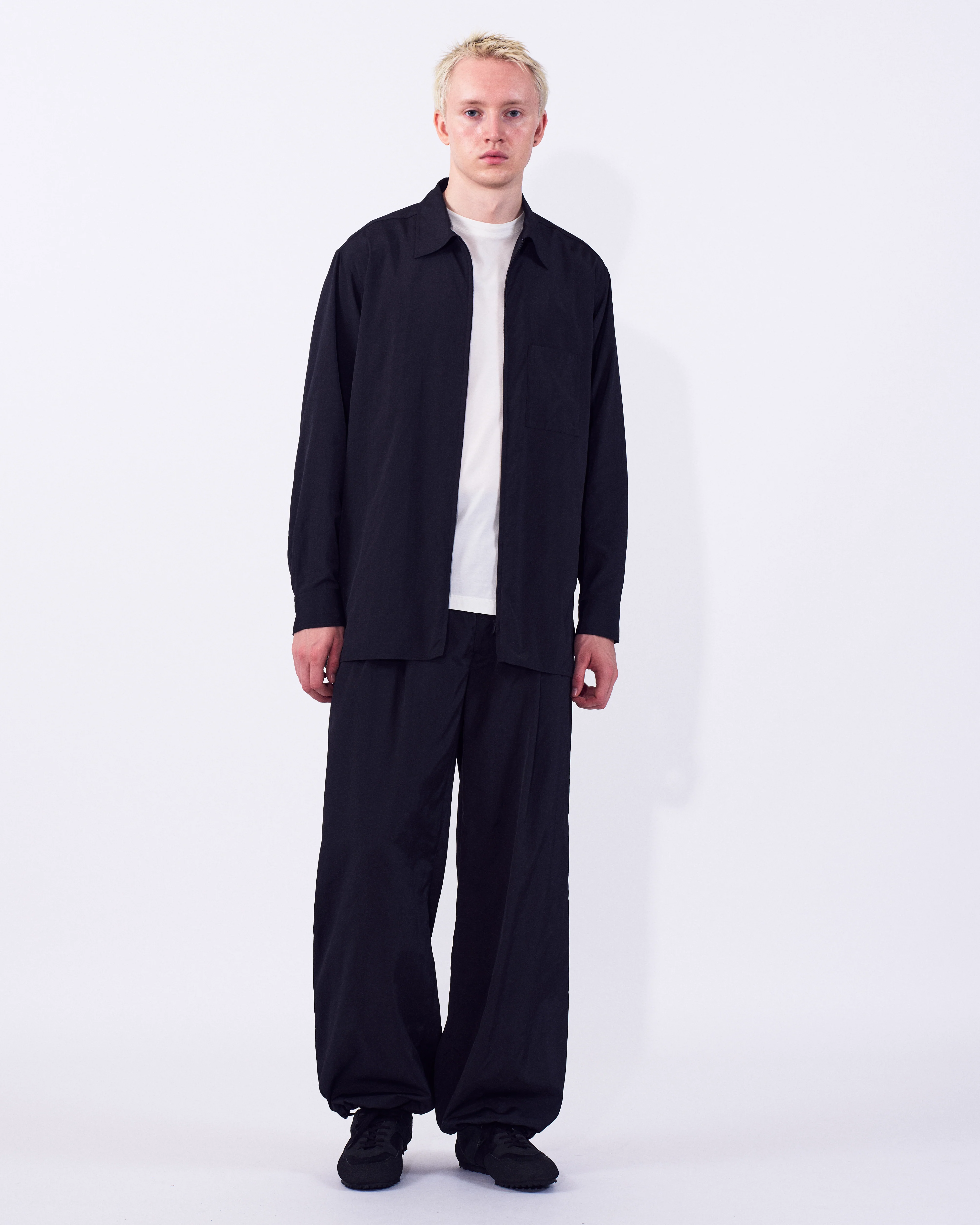 Silk Nylon 2Pleated Easy Pants - Image 10