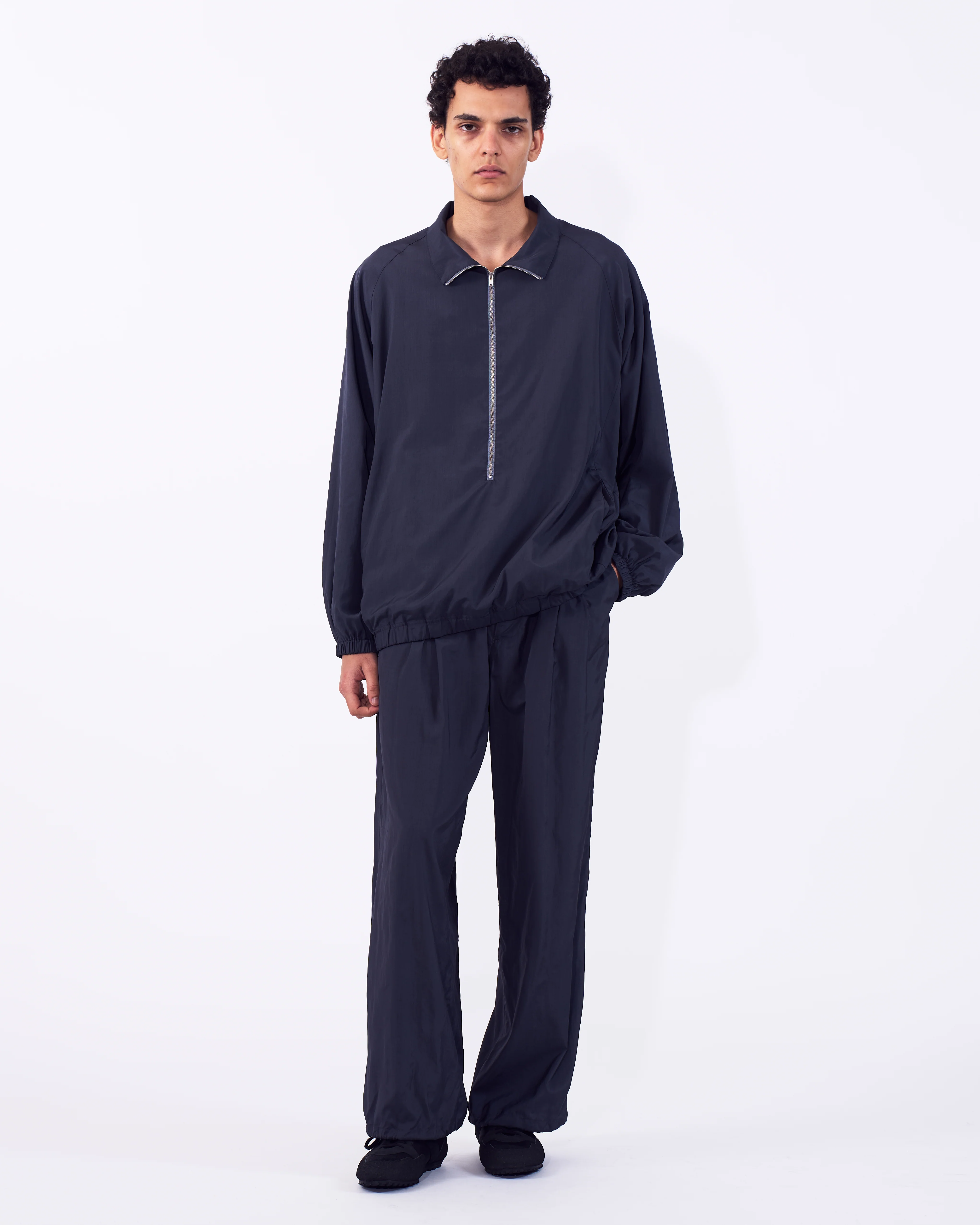 Silk Nylon 2Pleated Easy Pants - Image 6