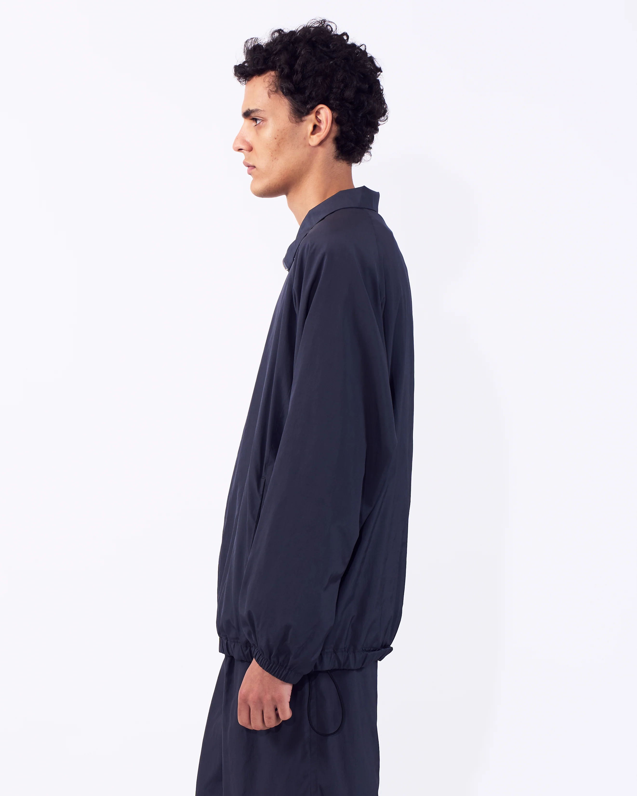 Silk Nylon 3/4 Zip Pullover - Image 3