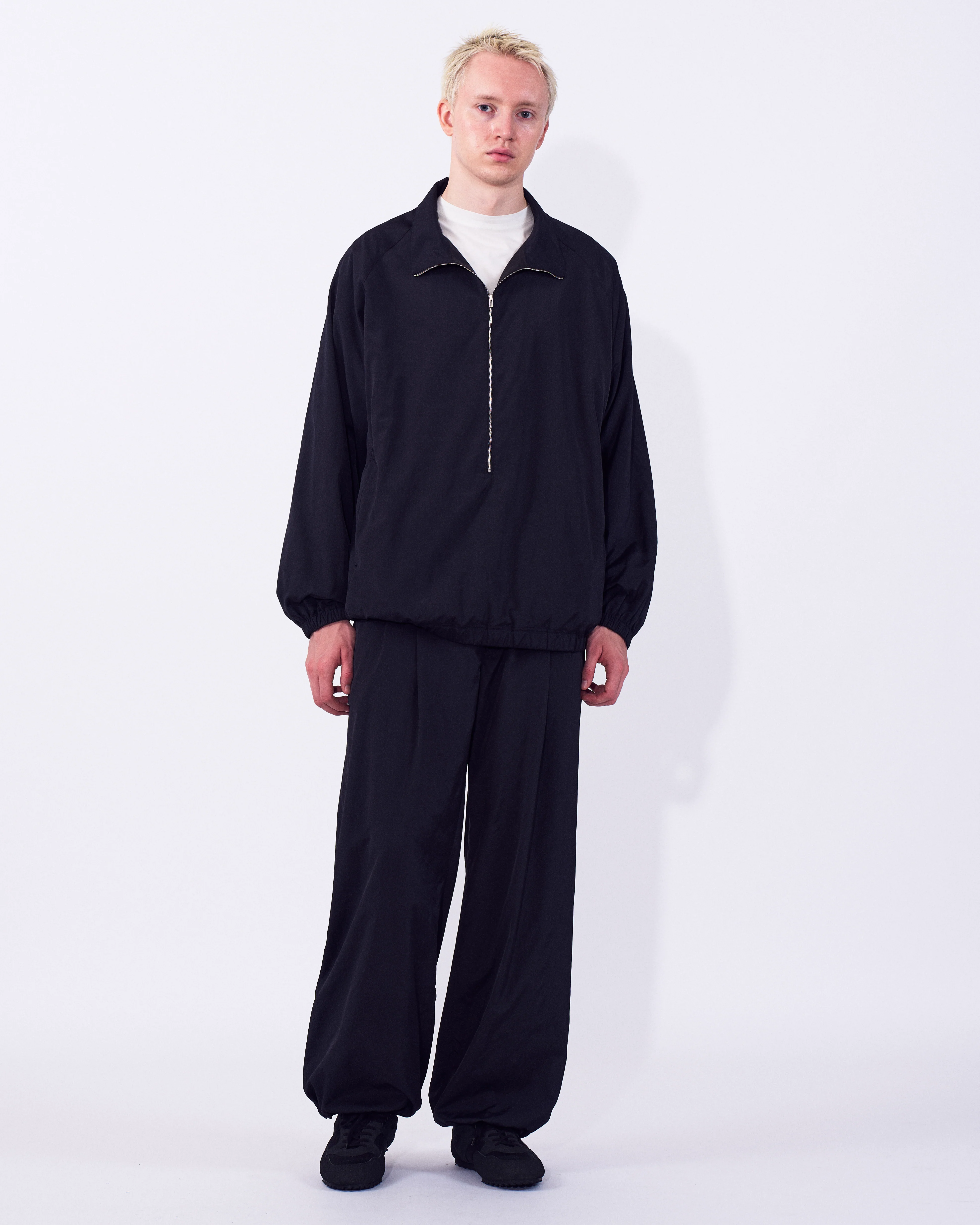 Silk Nylon 3/4 Zip Pullover - Image 7