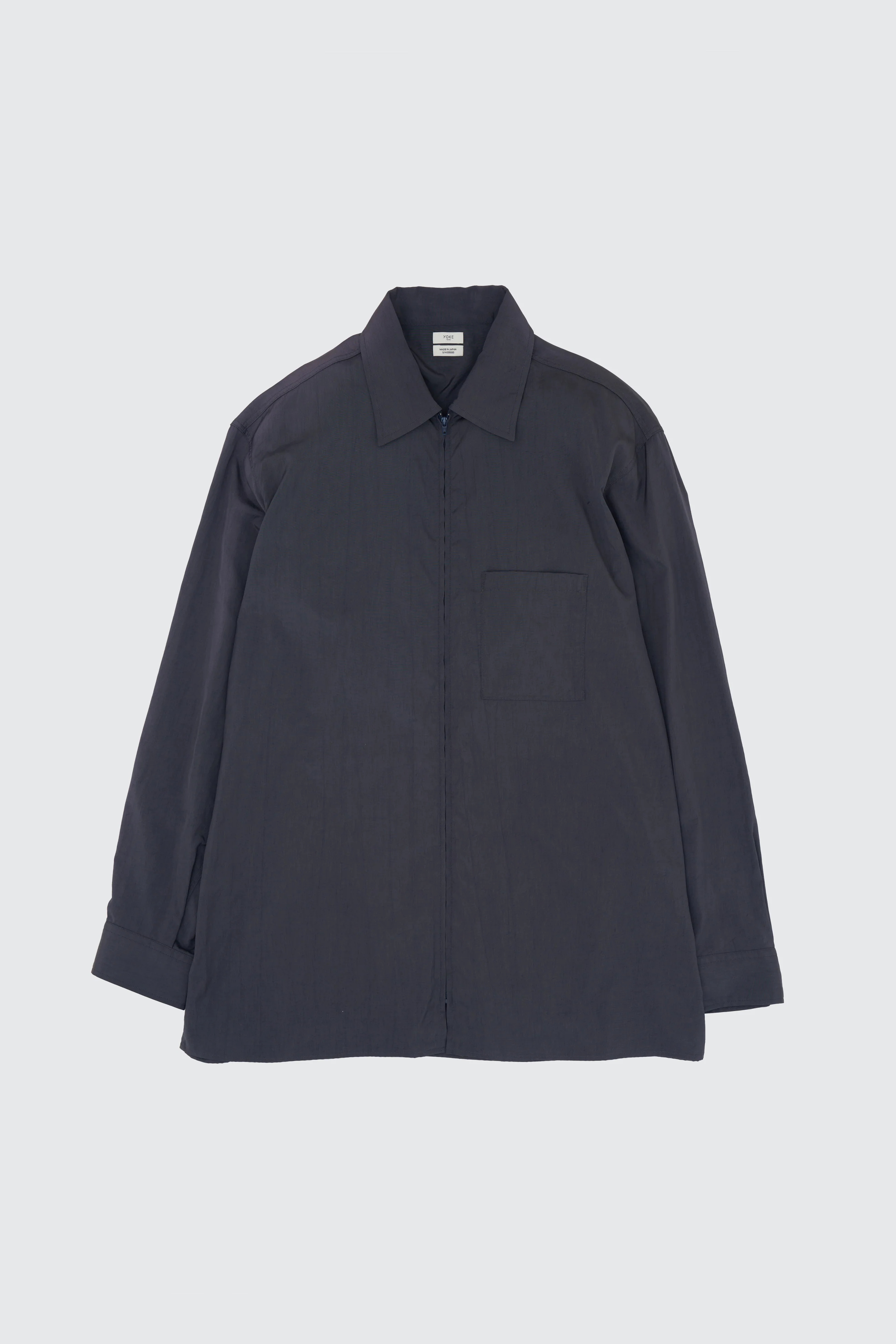 Silk Nylon Zip Shirt - Image 10